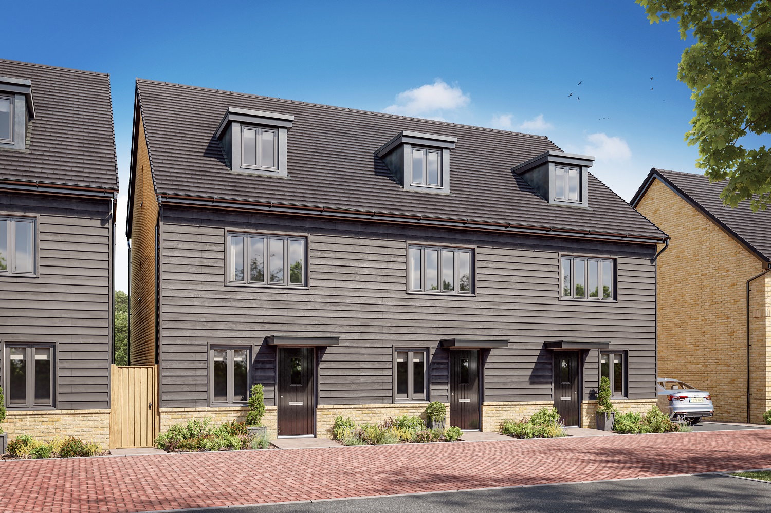 External CGI of the Kingsville Cladding