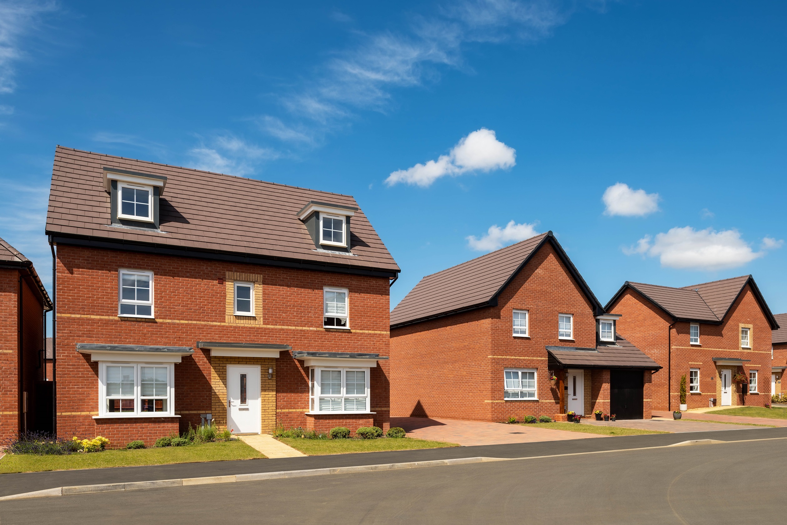 Bertone Gardens at Hanwood Park New Homes in Barton Seagrave