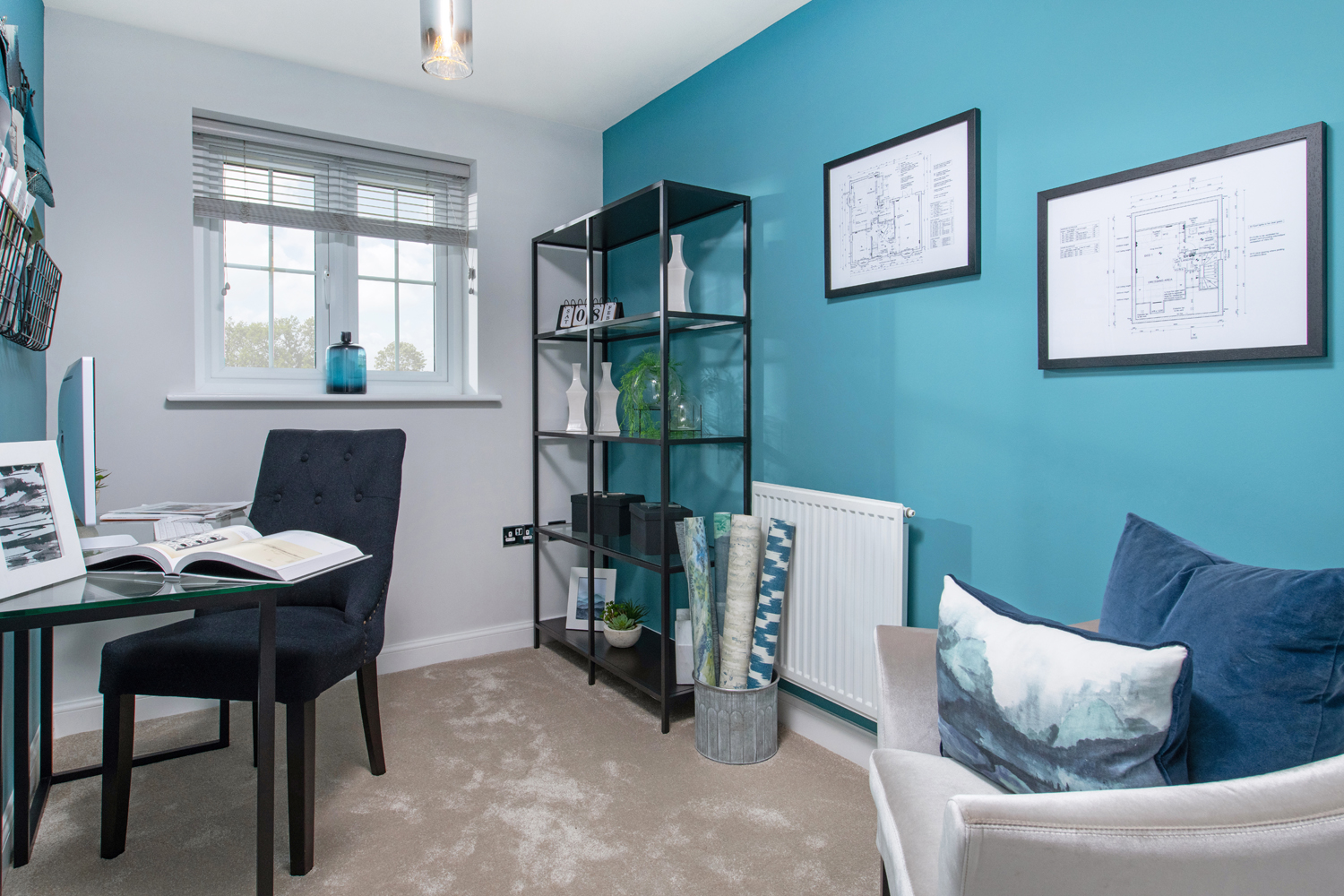 Dedicated home office or study space