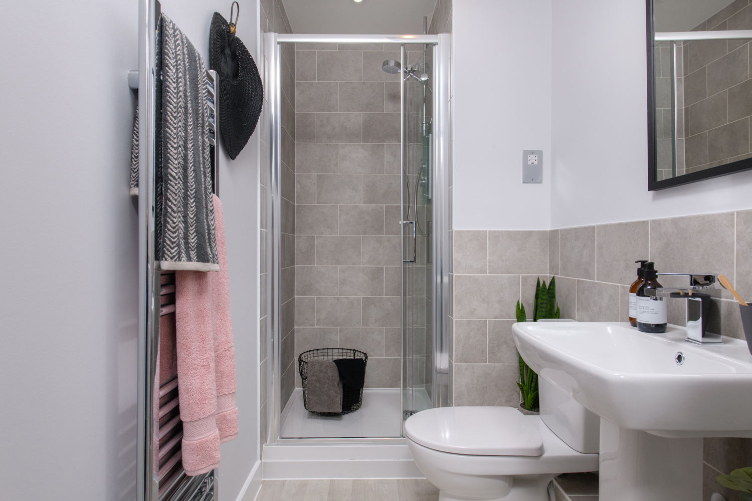 En suite shower room