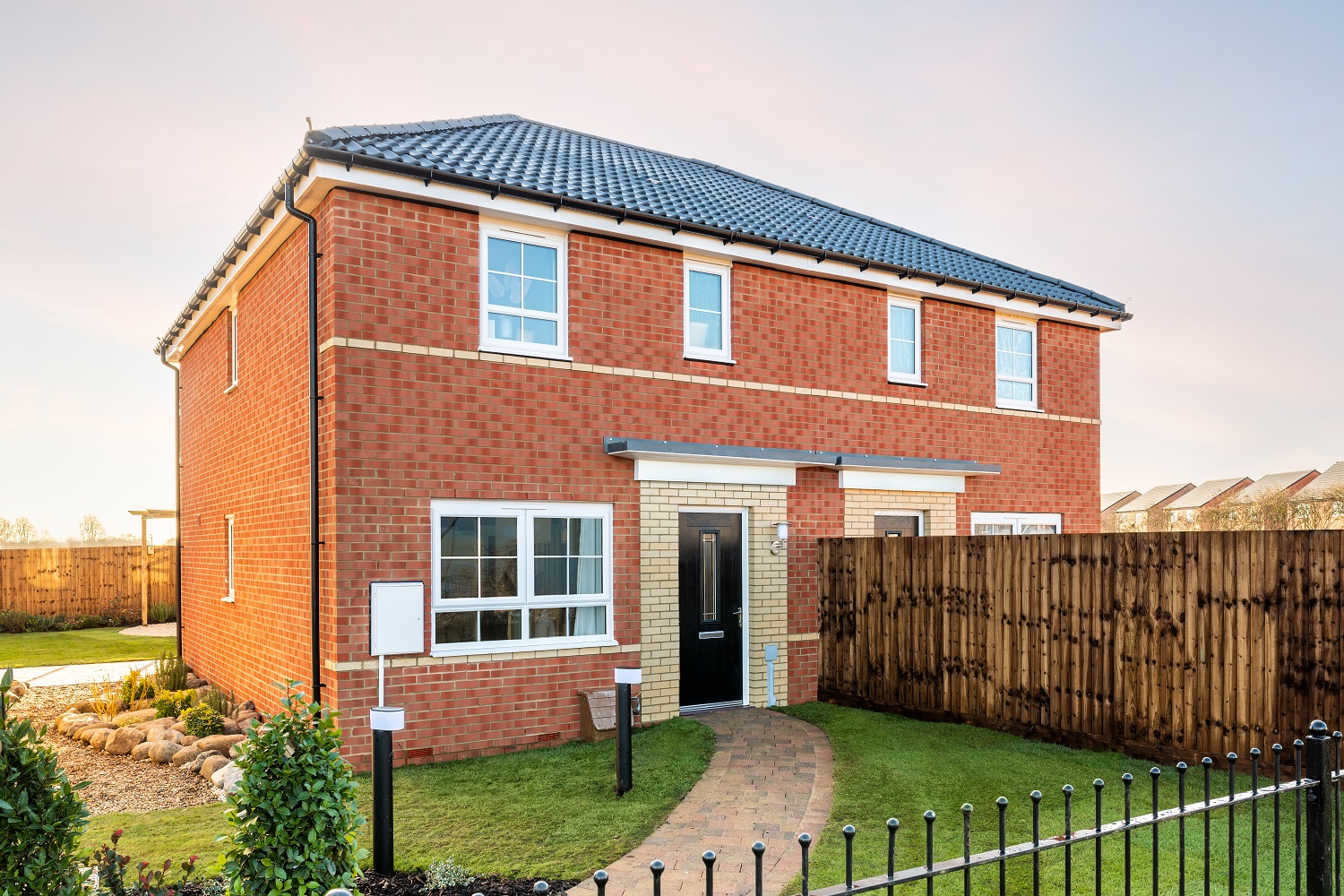 EXTERNAL OF THE THREE BEDROOM ELLERTON