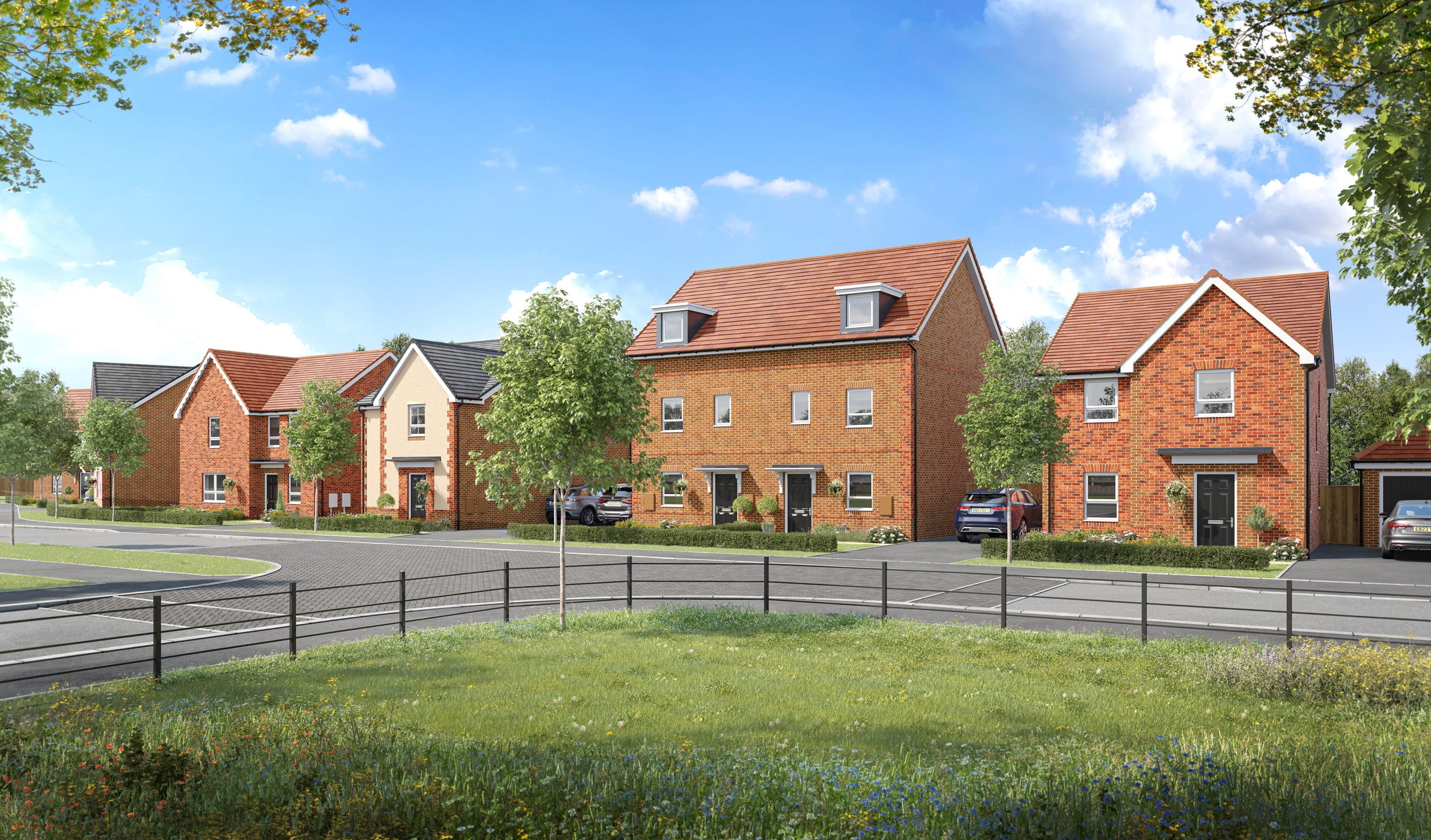 RomanGardens_Kelvedon_StreetScene