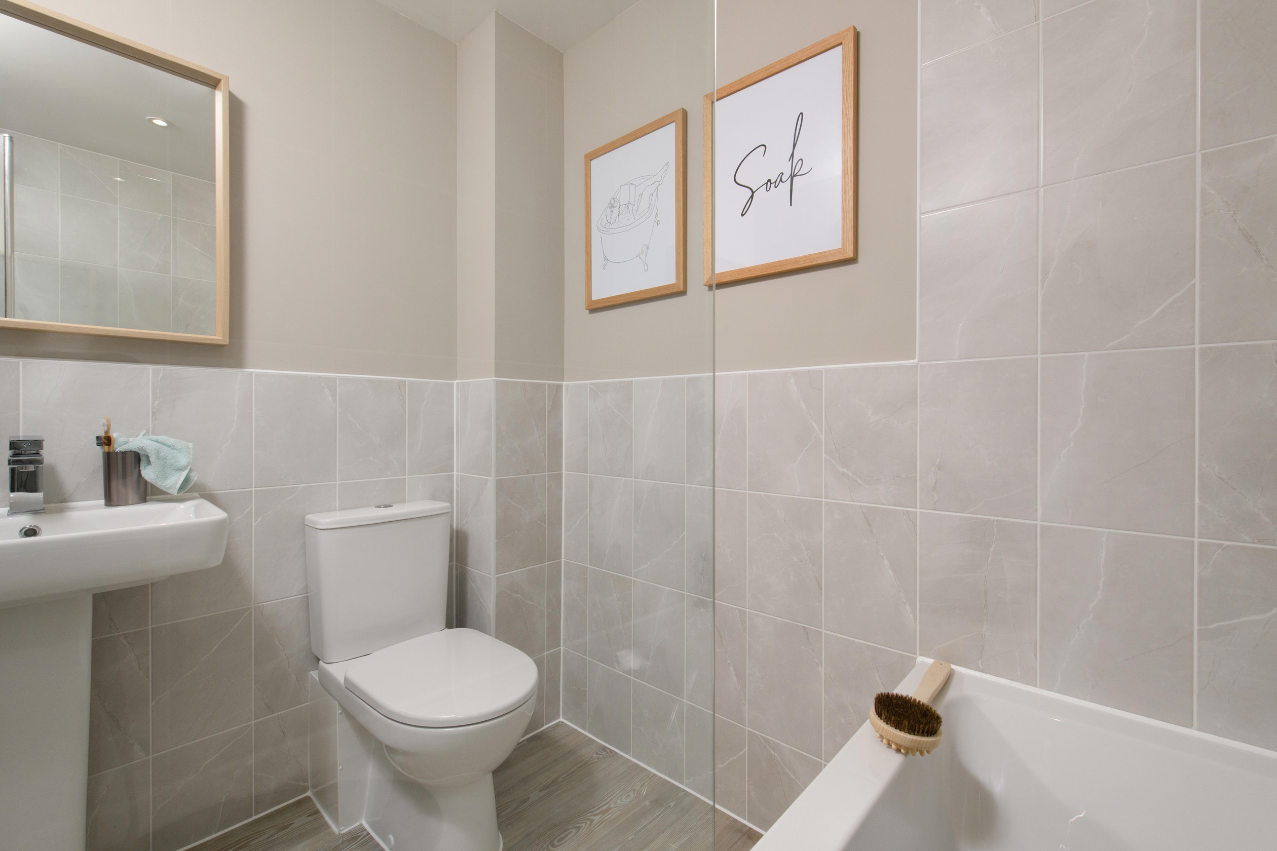 Alderney Bathroom Woodland Heath Barratt