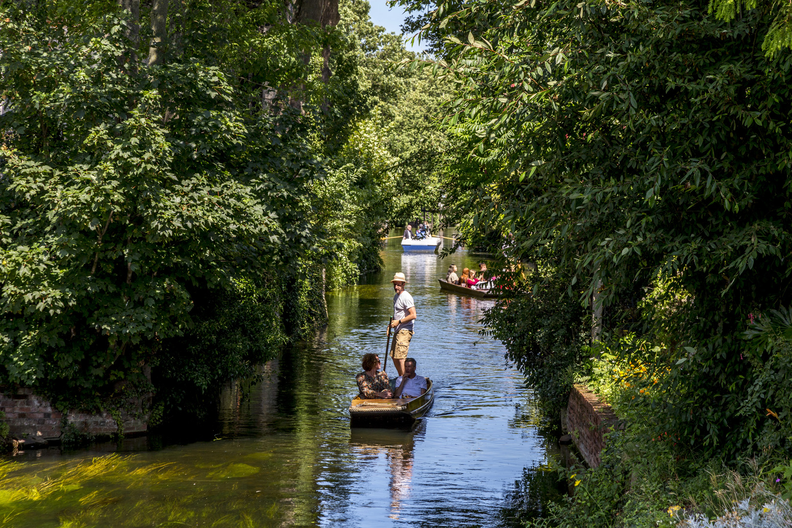 local area to the woodlands Canterbury river and boat