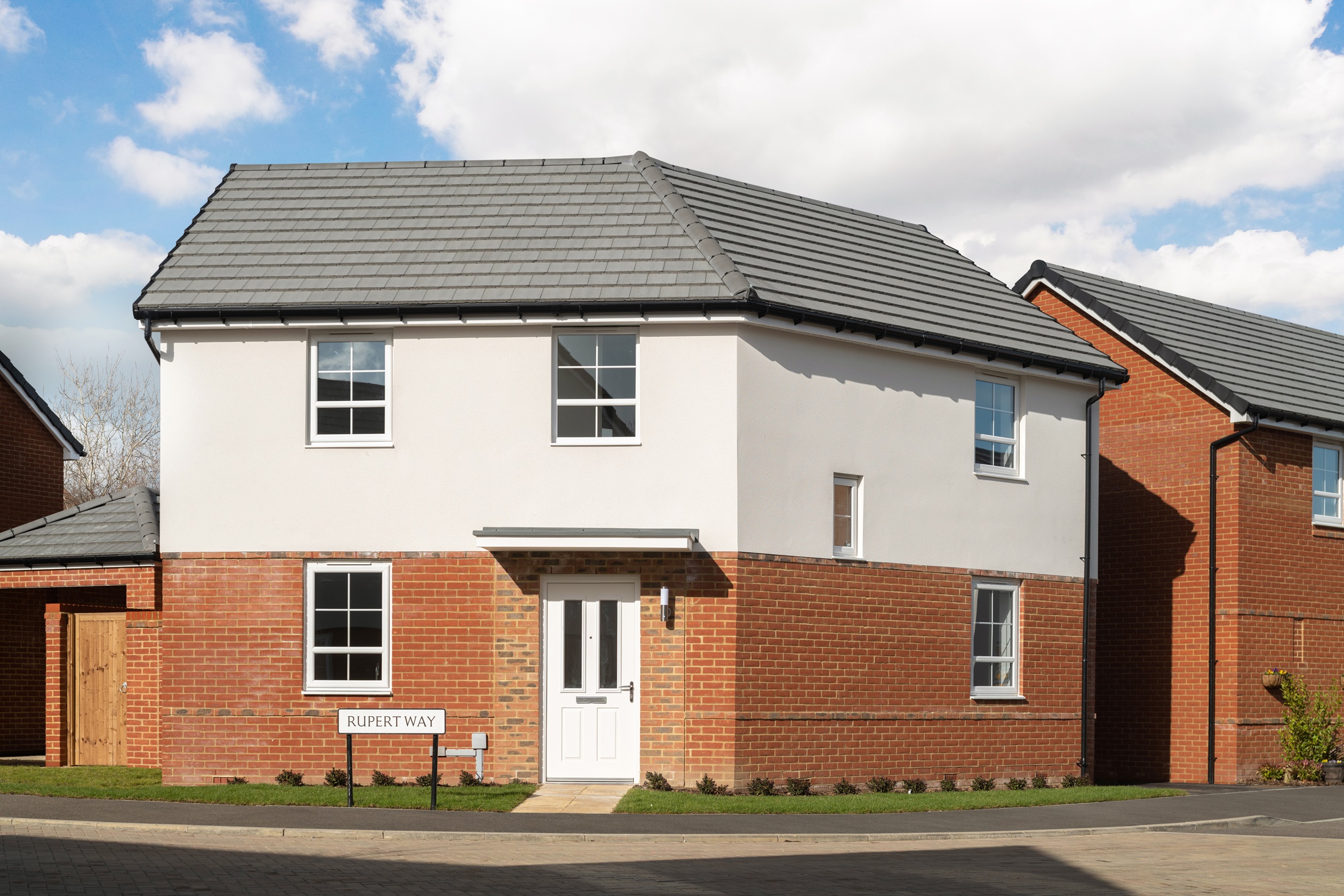 Barratt Homes at The Woodlands, Lutterworth, Plot 431 Barratt Homes