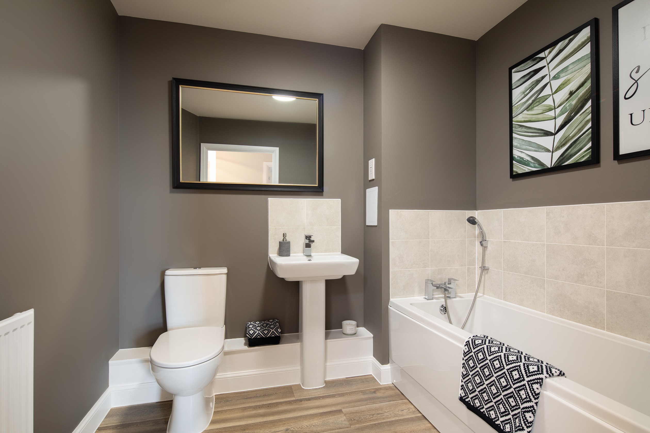 Apartment internal bathroom