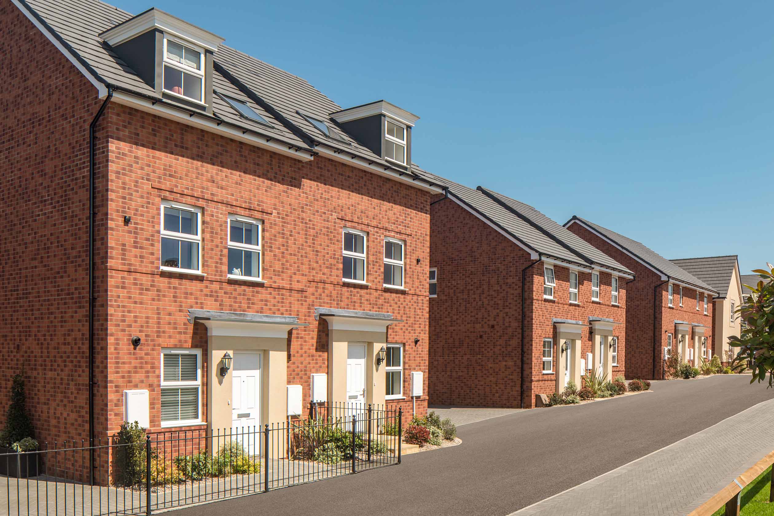 Street scene Clipstone park