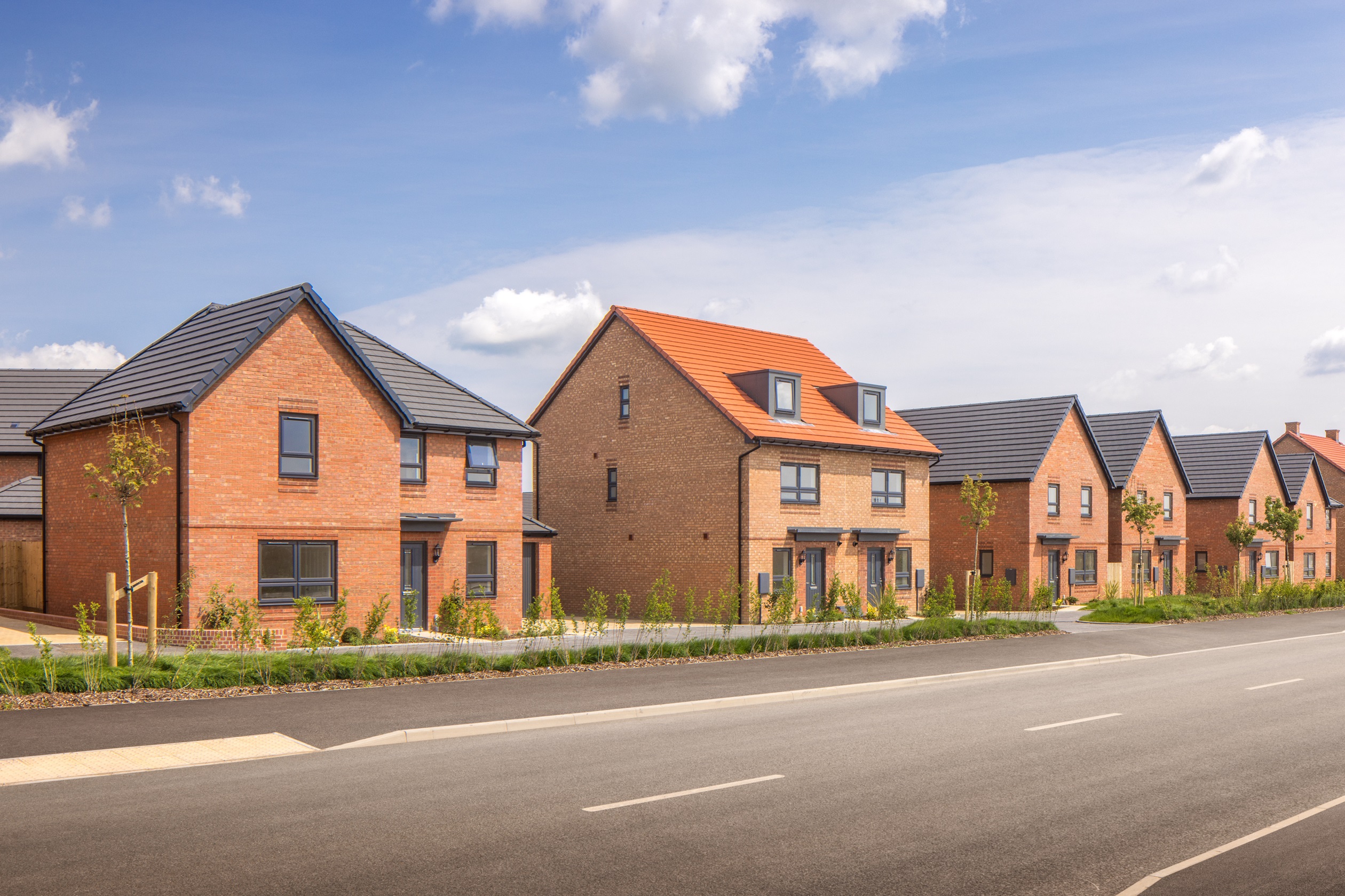 Clipstone Park - Barratt Street Scene