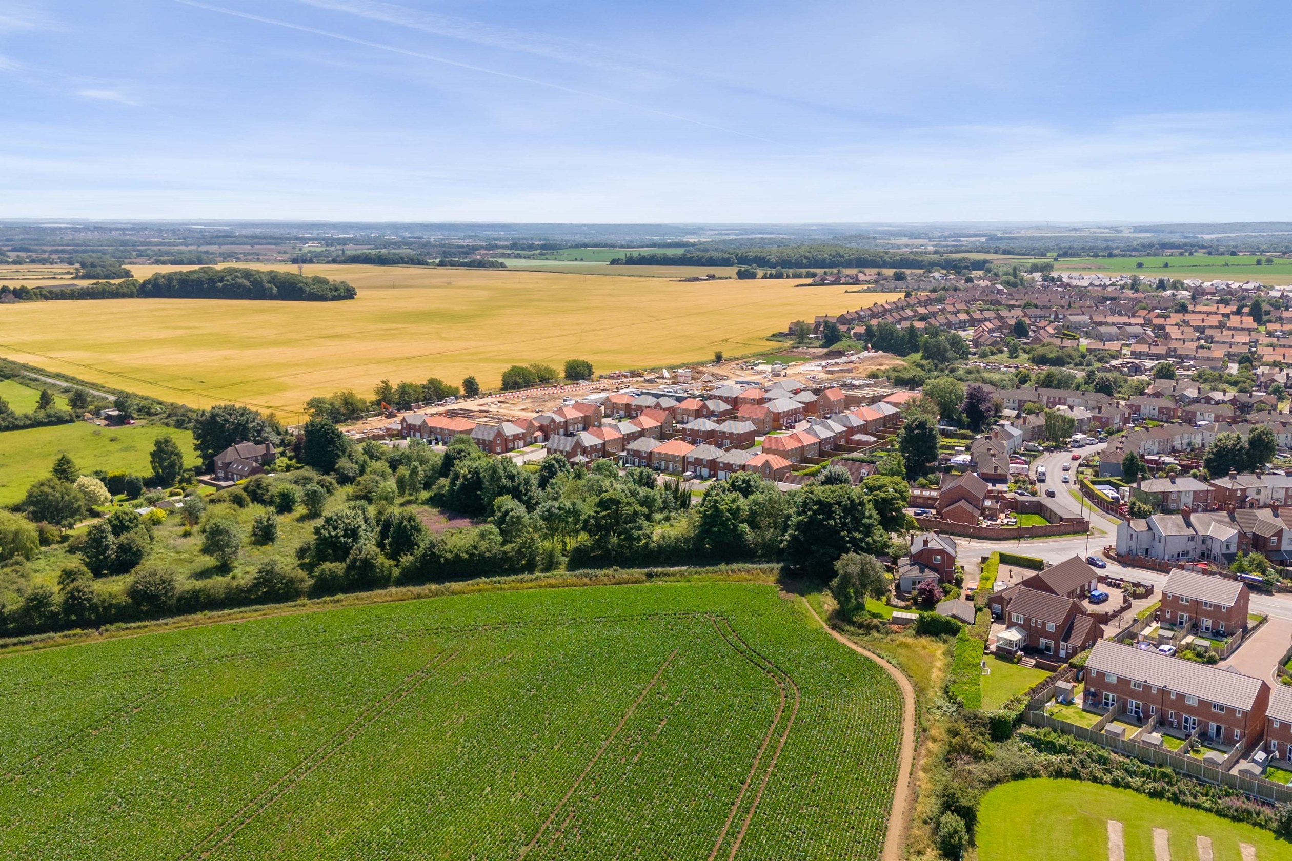 Knights View drone shot