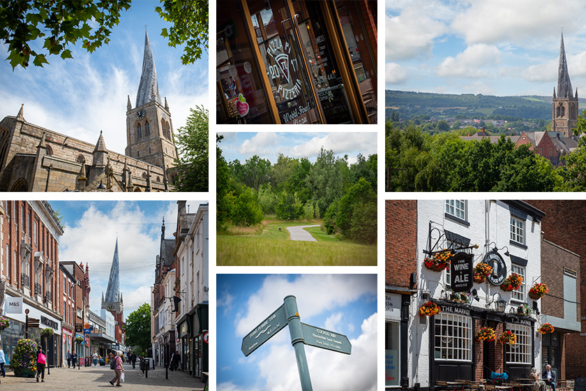 bar the spires local area collage