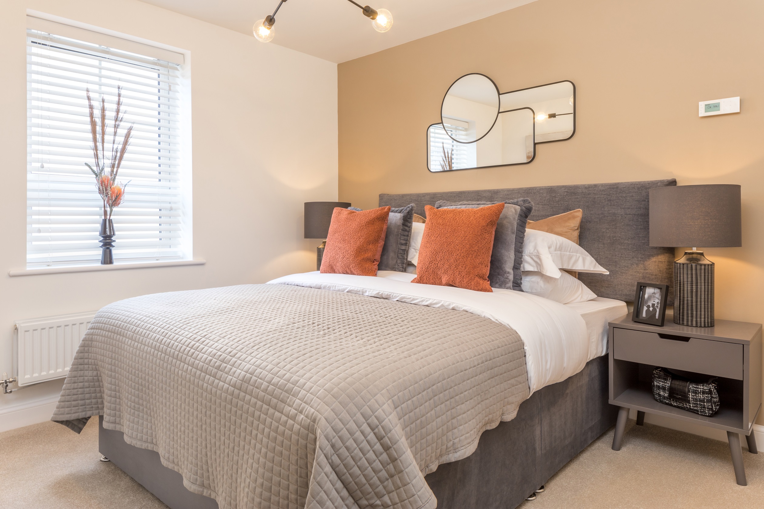 Double bedroom in a Hornsea