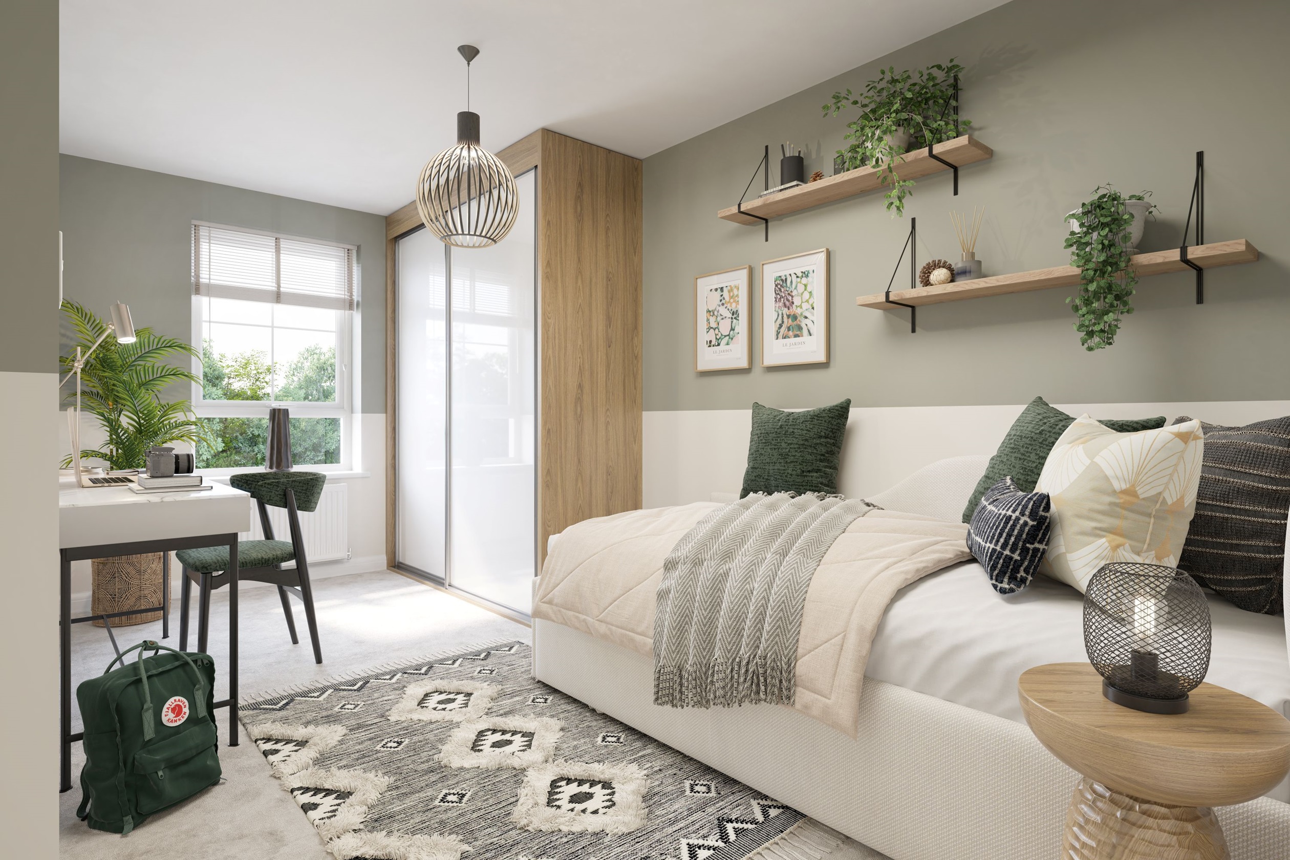 Bedroom two in the 3 bedroom Maidstone