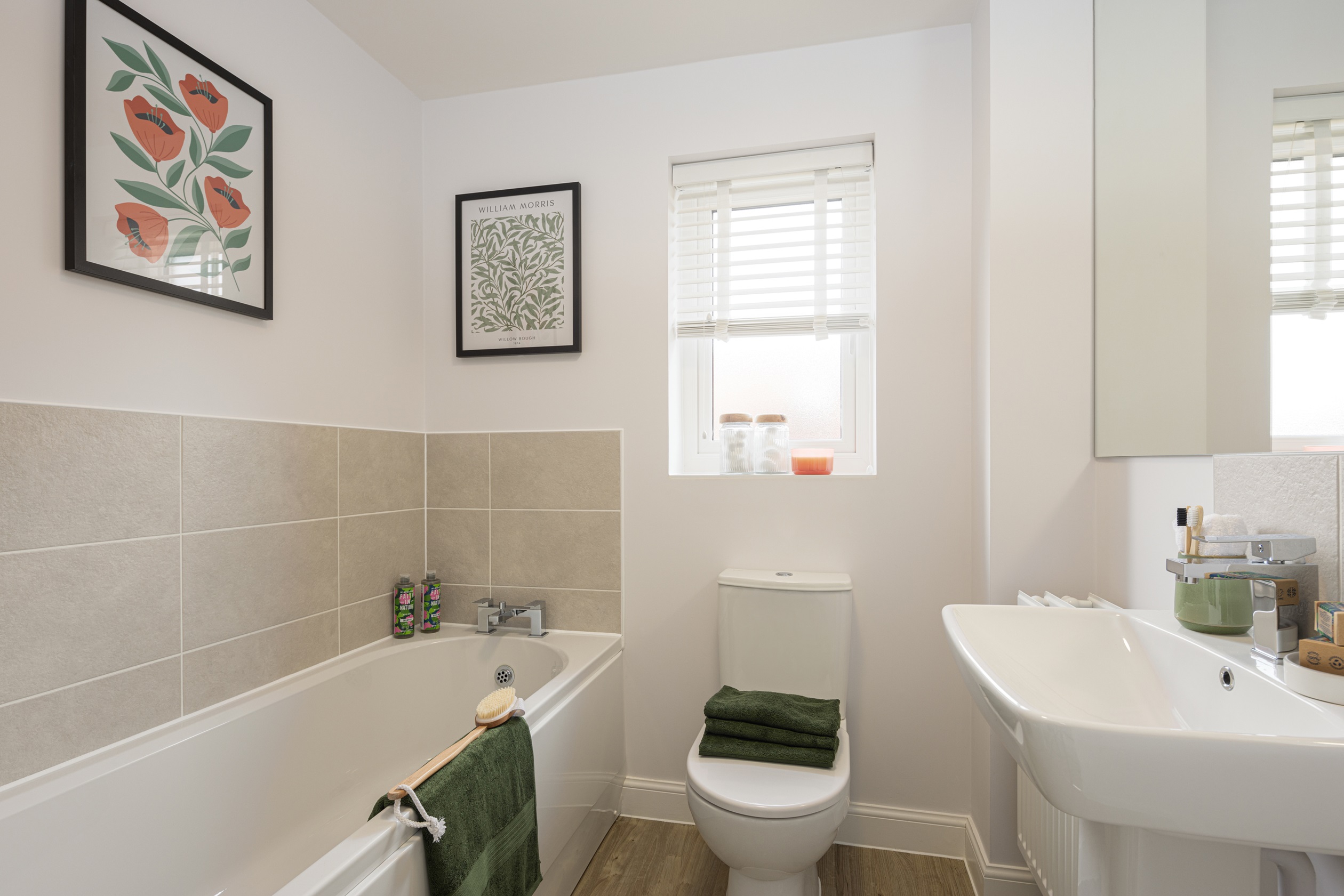 Bathroom in the 4 bedroom Kingsley