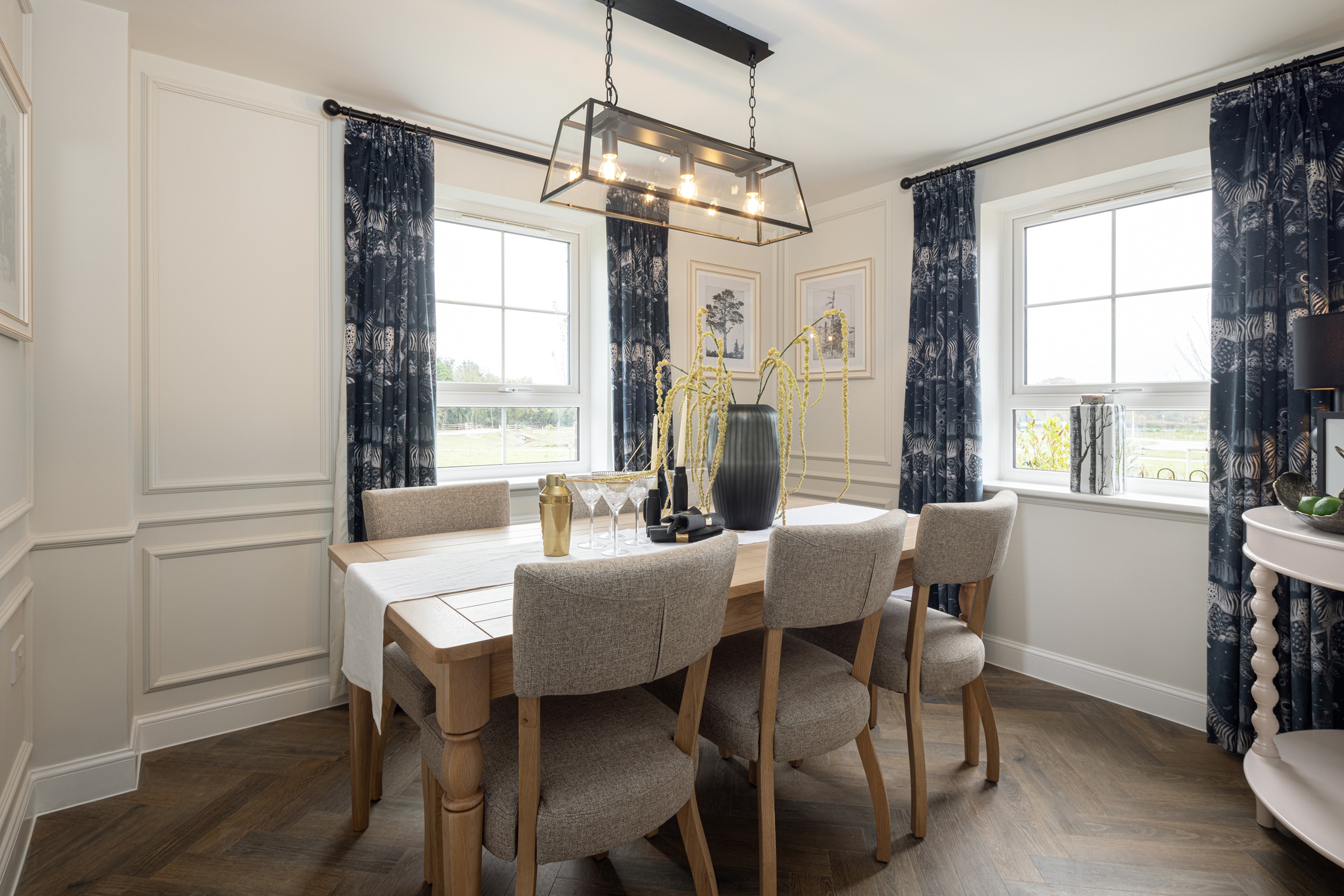 Dining room in the 4 bedroom Alfreton