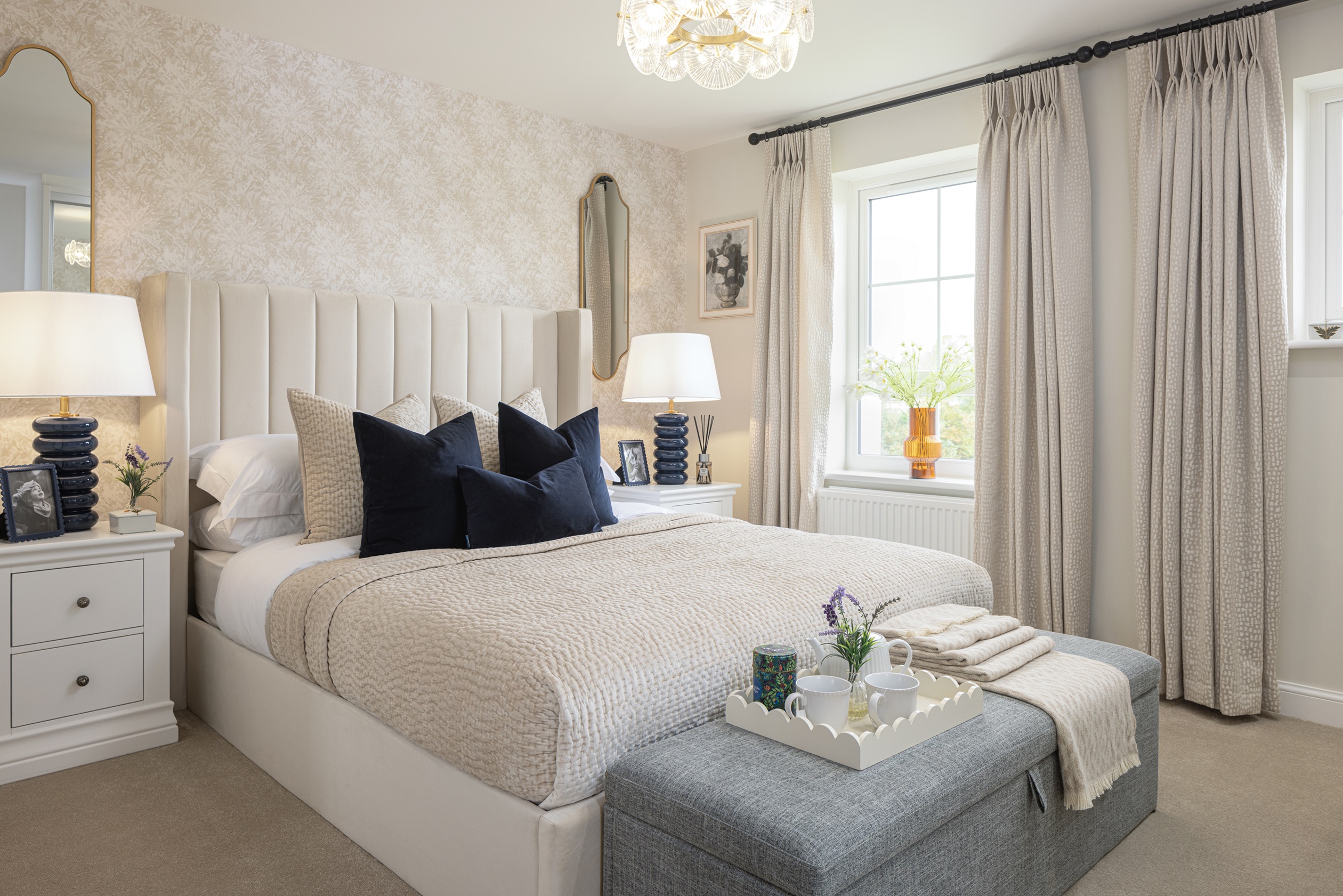 Main bedroom in the 4 bedroom Alfreton