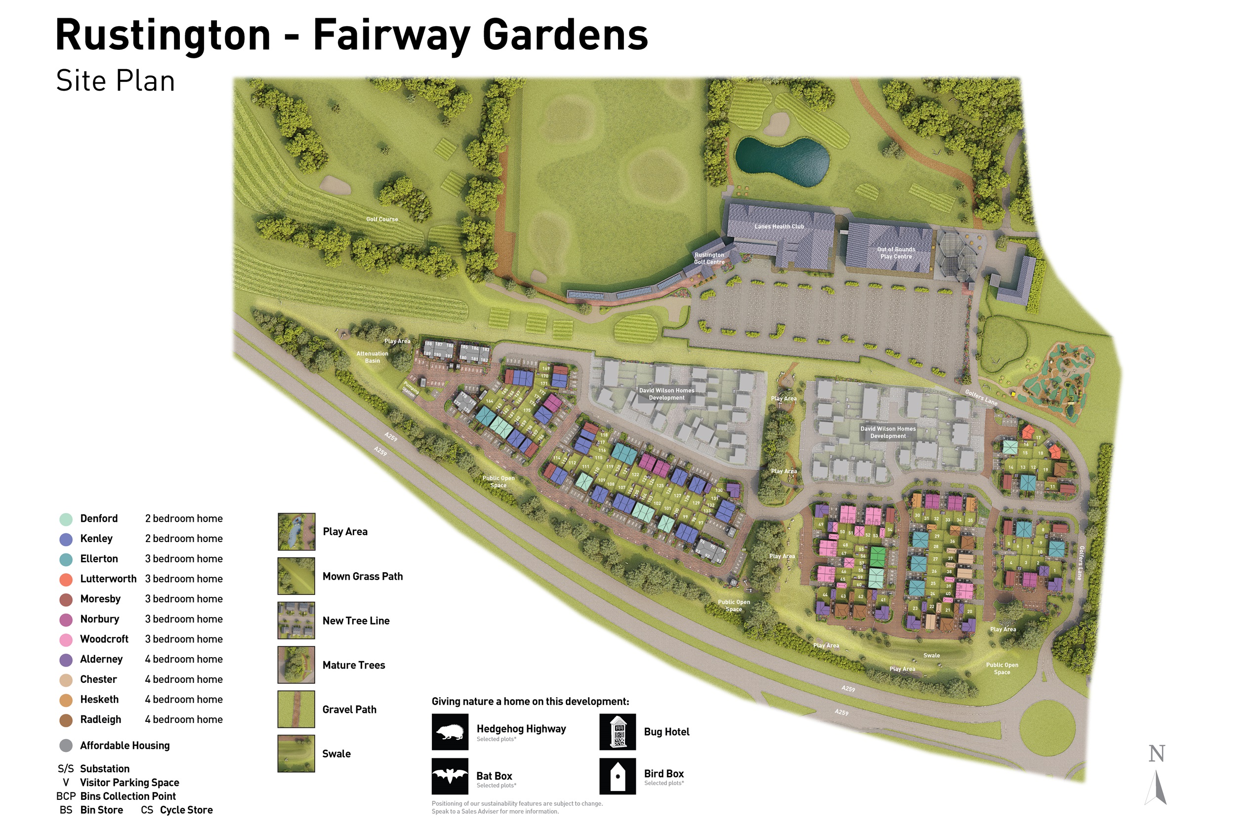 Fairway Gardens site plan