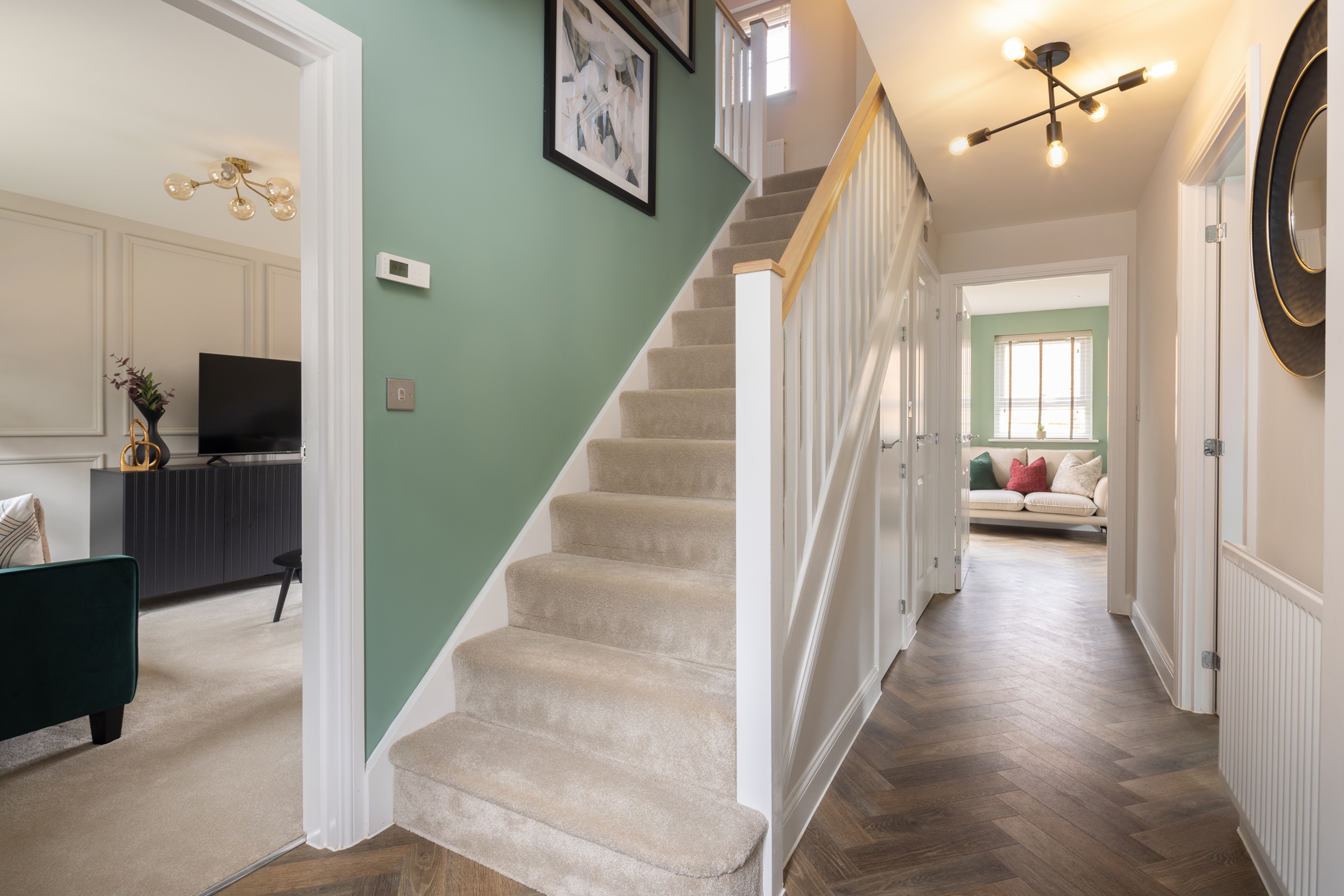 Hallway in the 4 bed Alderney