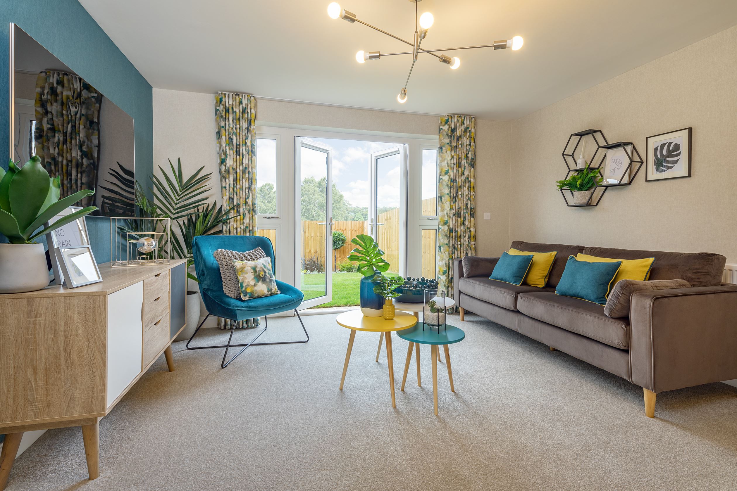 Living and dining room