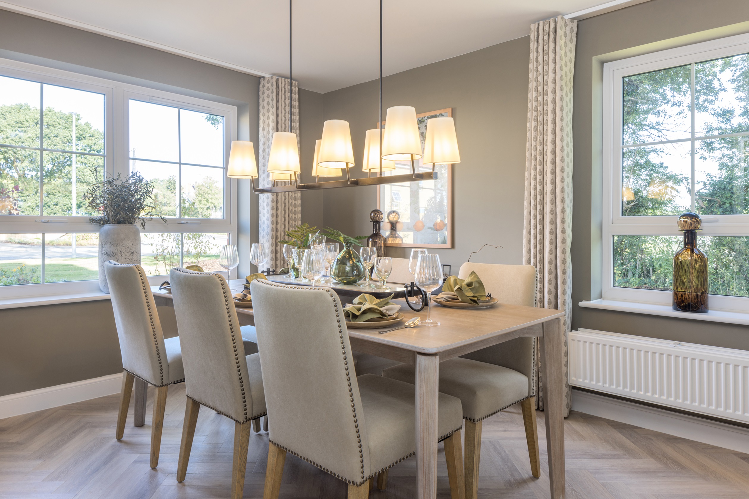 Dining room in the 4 bedroom Lavenham