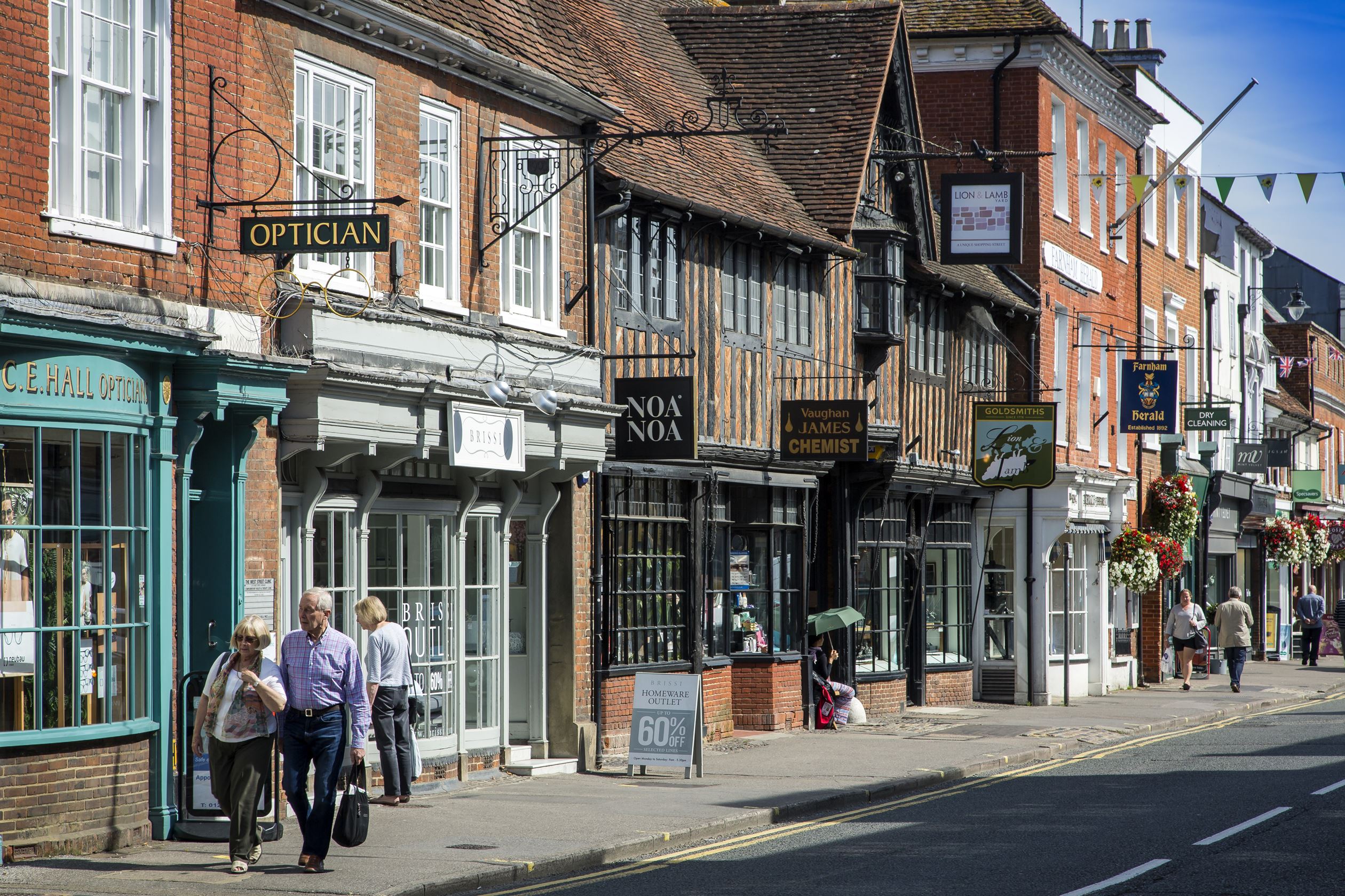 Farnham High street