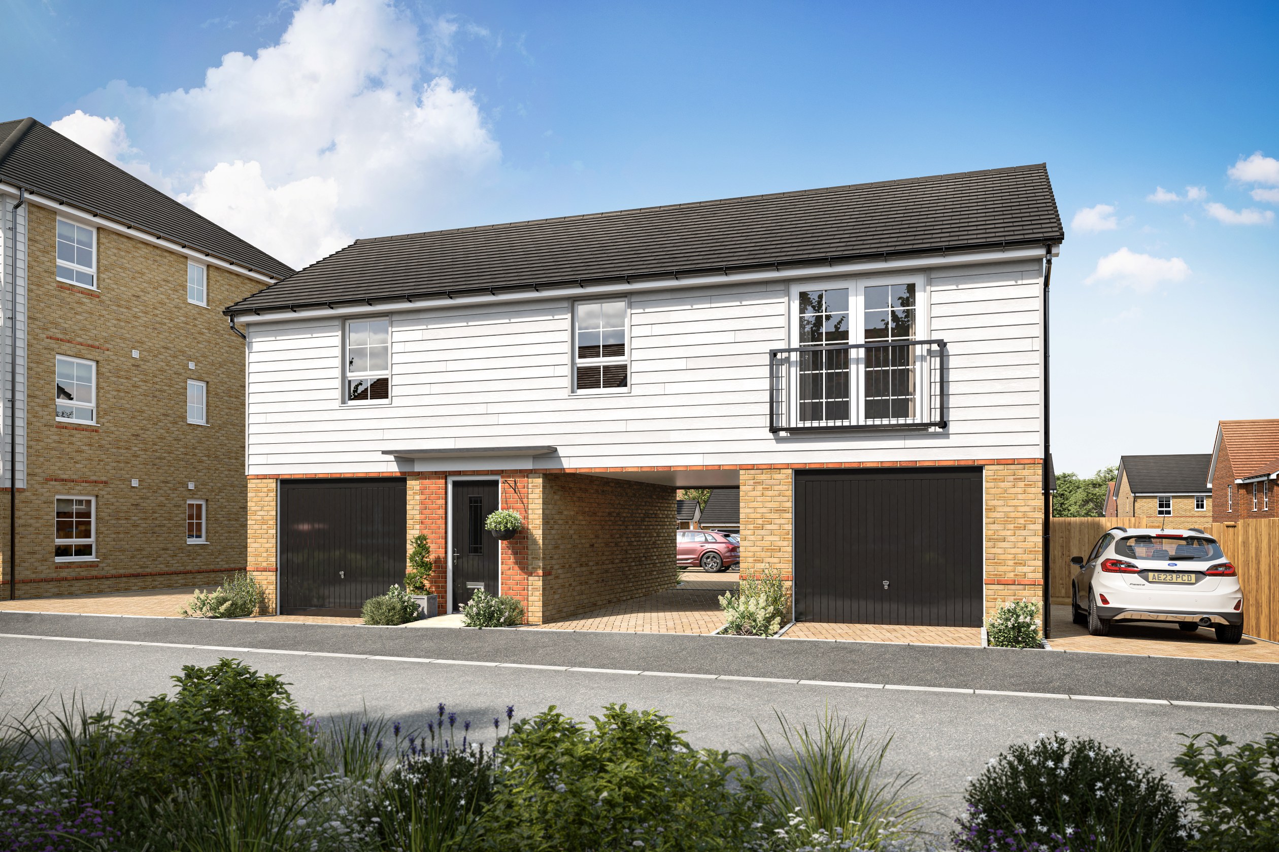 Millbeck external CGI - Plot 155