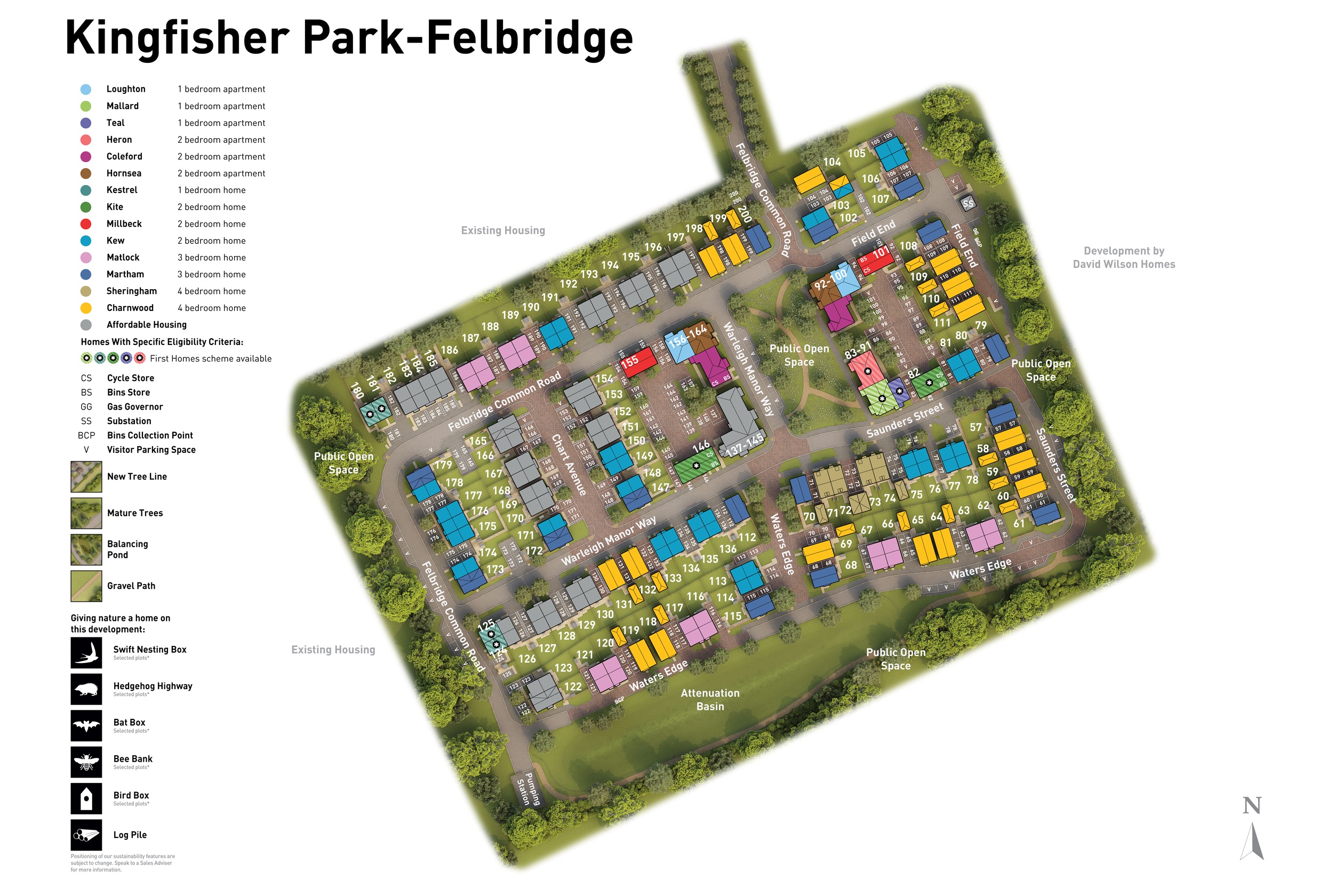 Kingfisher Park site plan