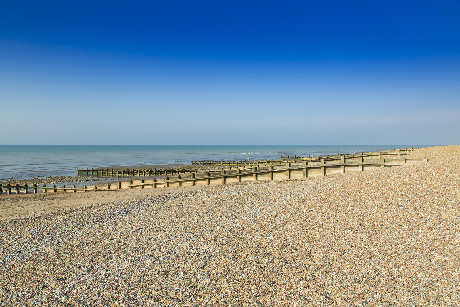Groynes at Ferring Beach