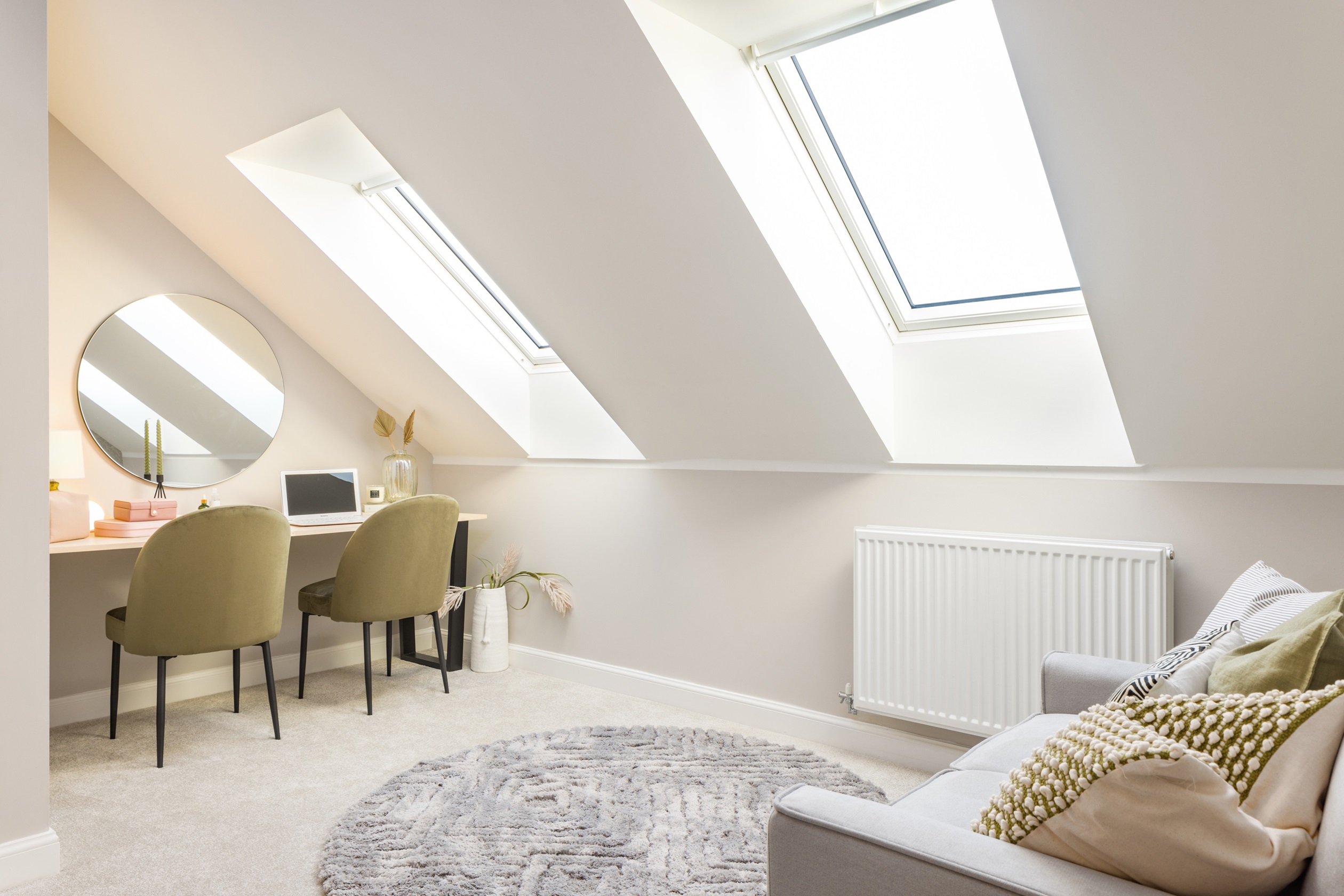 Bright dressing area in the 3 bedroom Norbury