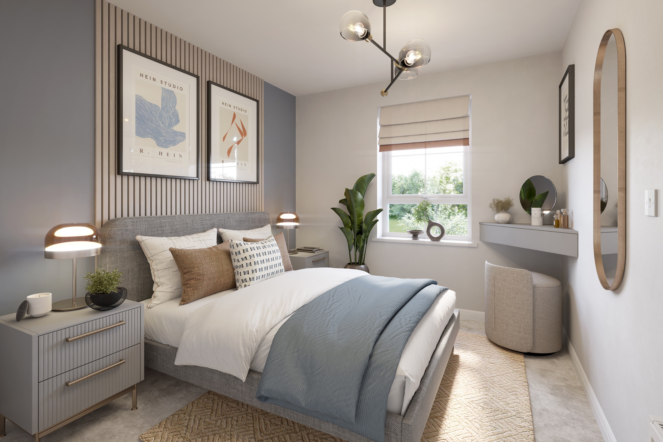 Second bedroom in a 3 bed home