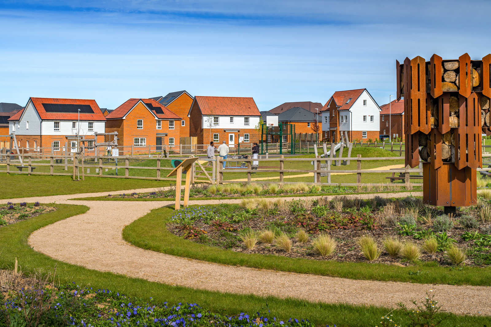 Recreational area at The Poppies May 26