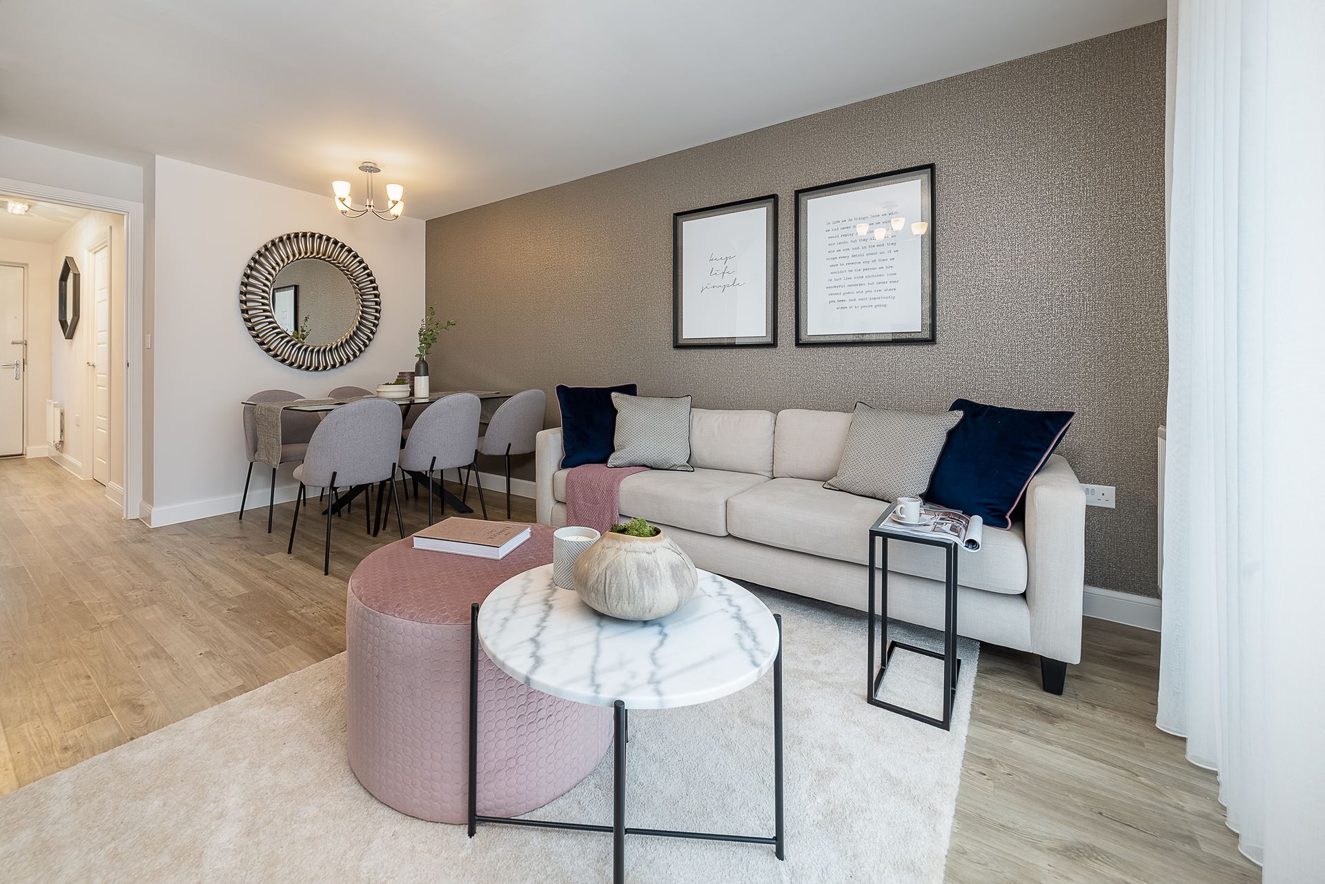 Barratt Stambourne Showhome living room 3