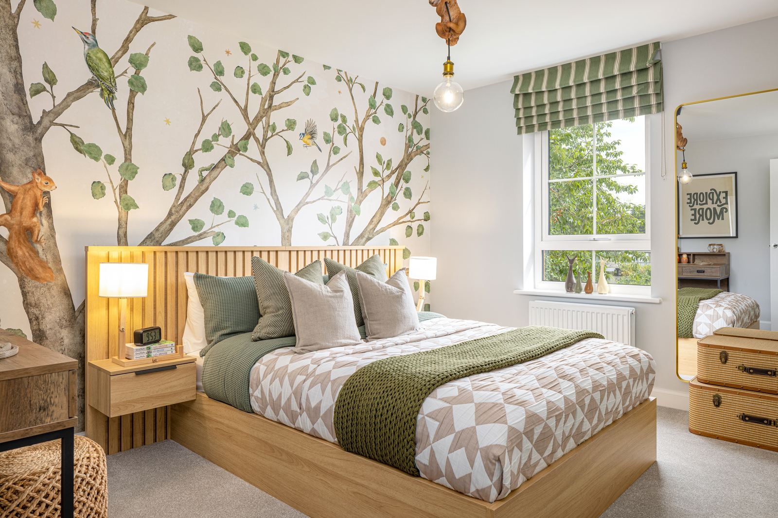Bedroom 2 of the Charnwood at Kingfisher Park Felbridge