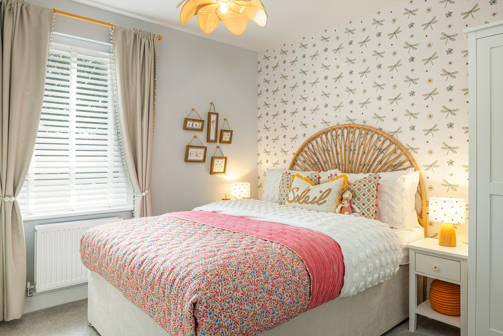 Bedroom 3 of the Charnwood at Kingfisher Park Felbridge
