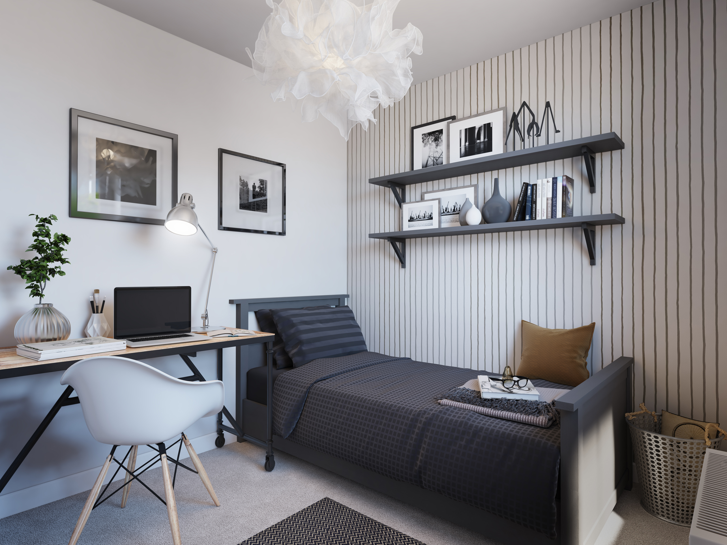 Bedale bedroom 2 CGI