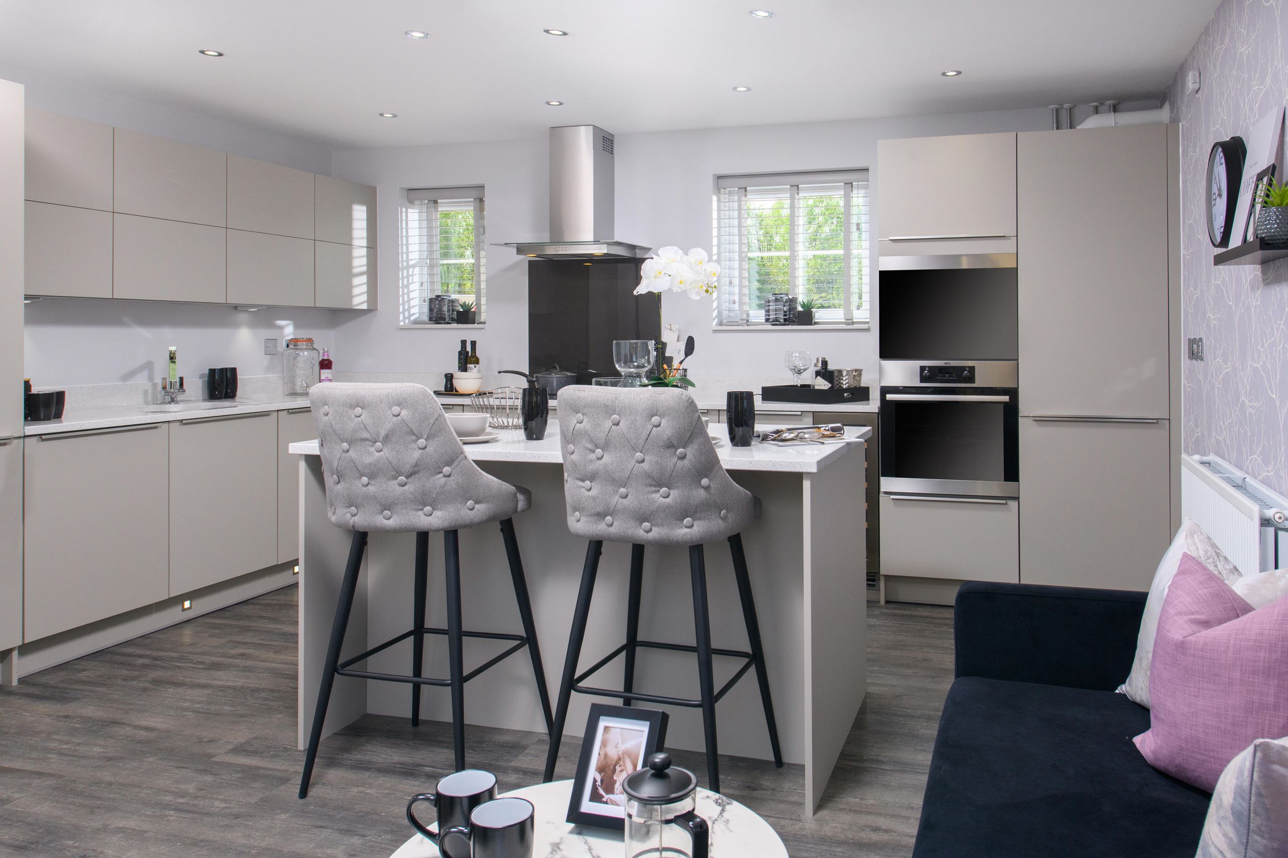 Internal image of the alderney kitchen/family/breakfast room 