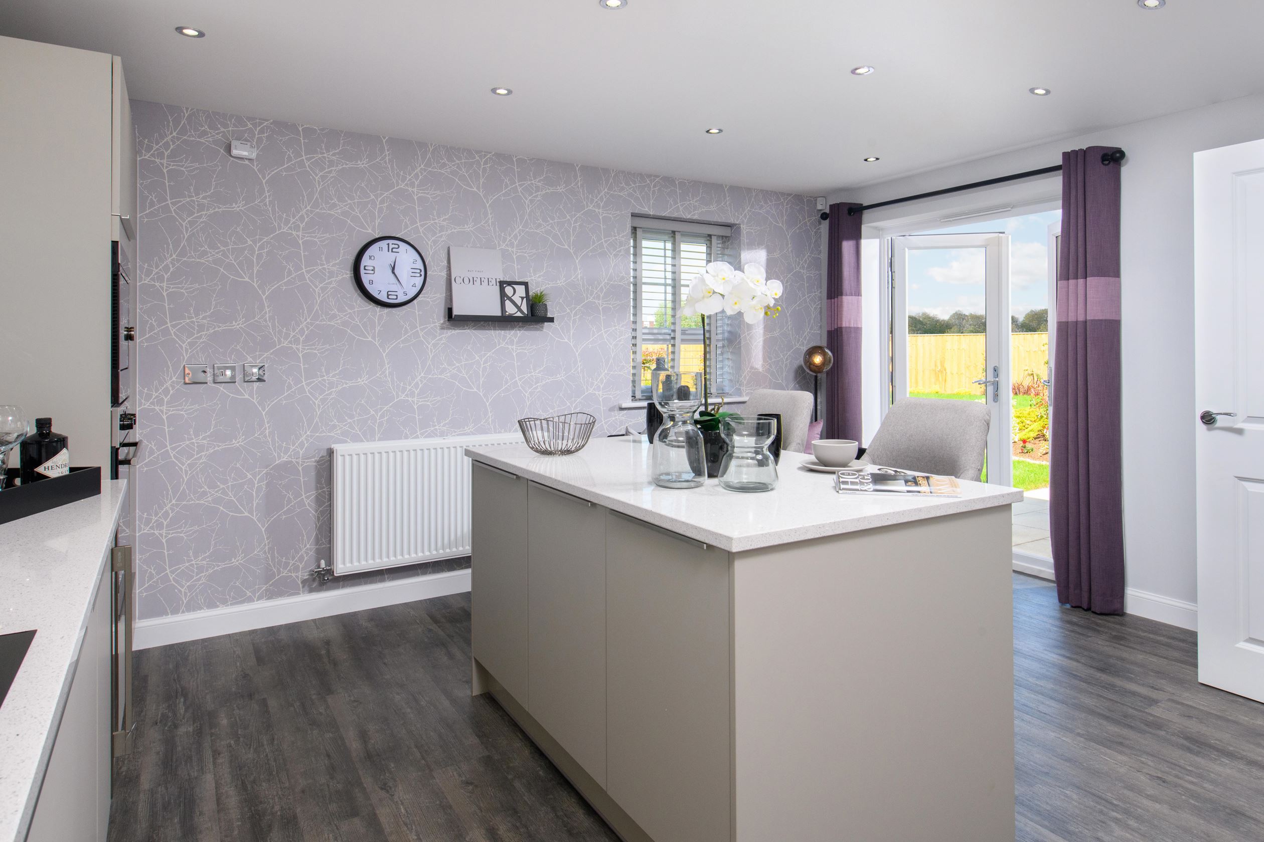 Internal image of the alderney breakfast area 