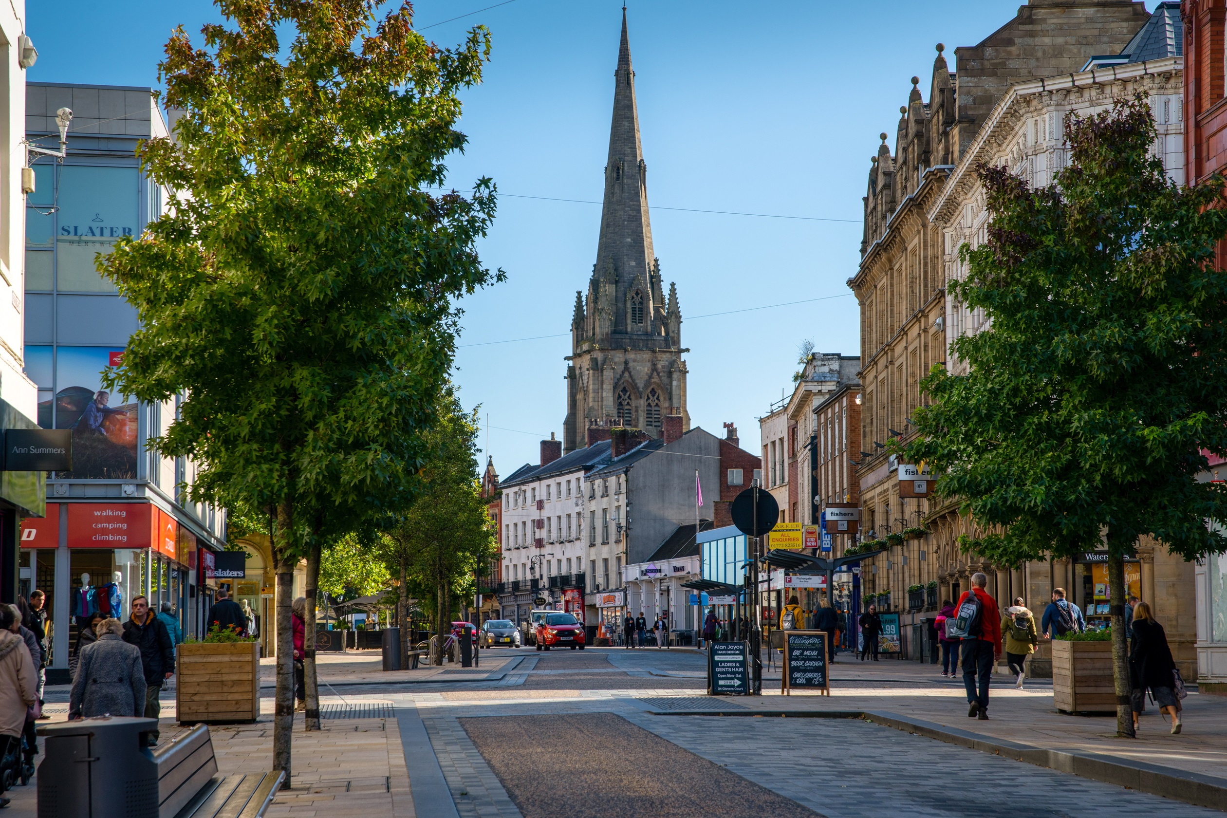Preston local area image of high street 
