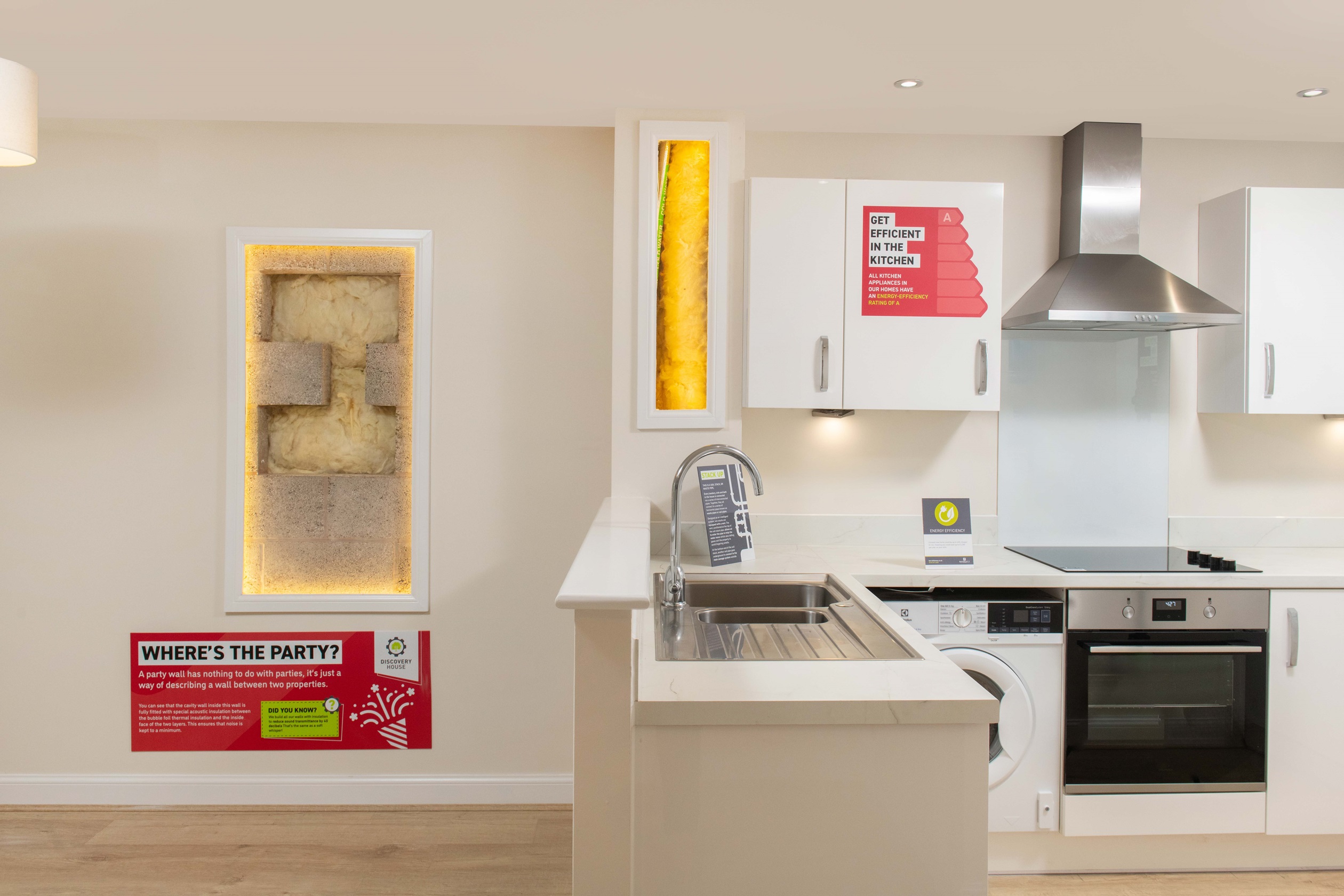 Barratt Homes insight house at Bernets Nook, Blackburn