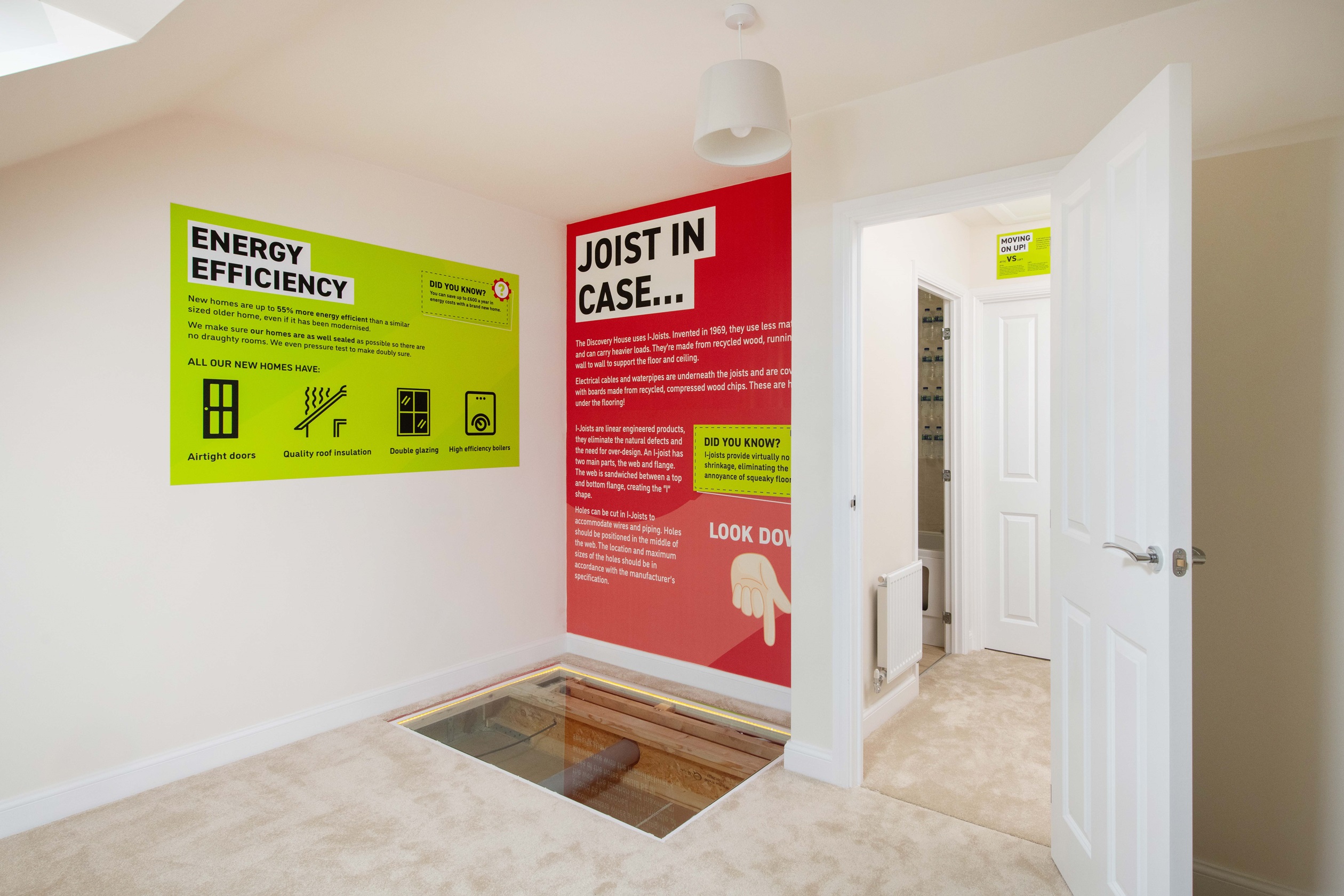 Barratt Homes insight house at Bernets Nook, Blackburn