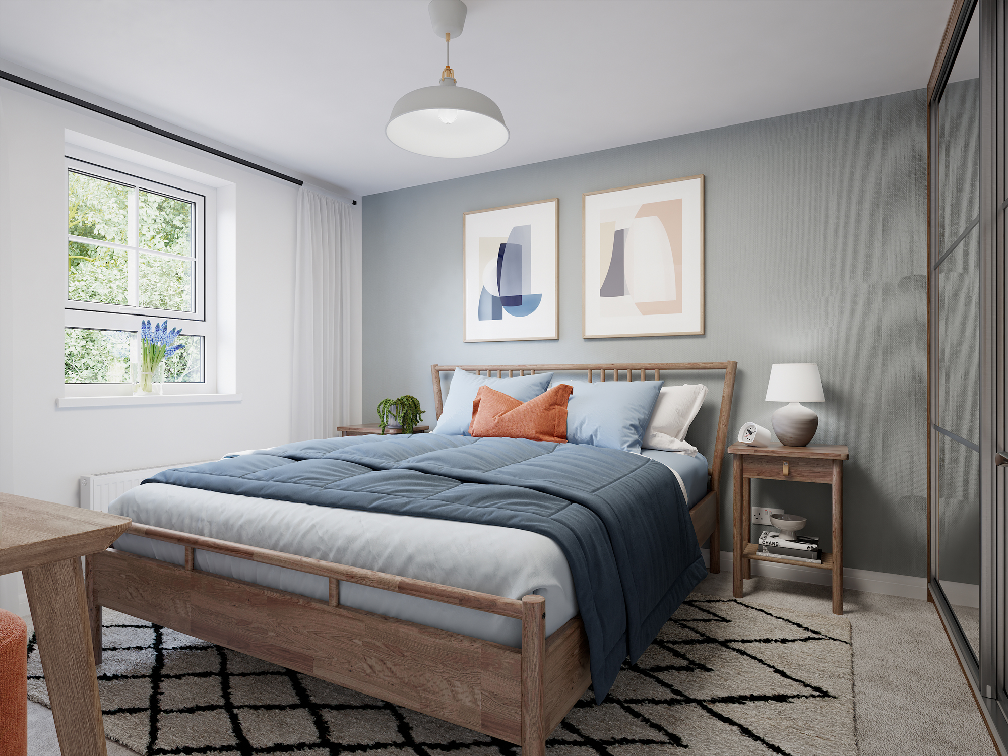 Ashburton double bedroom 