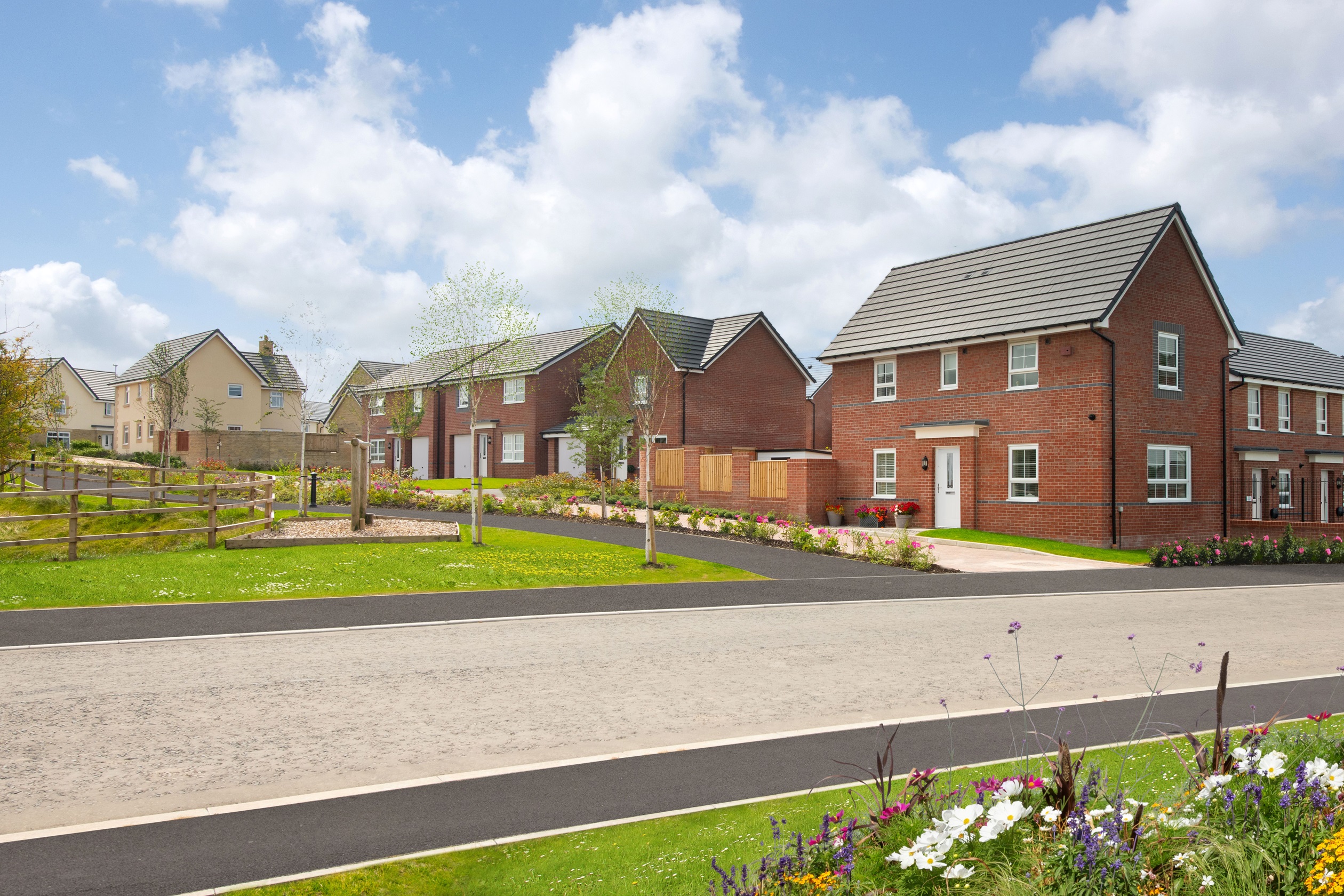 Bowland Meadow street scene