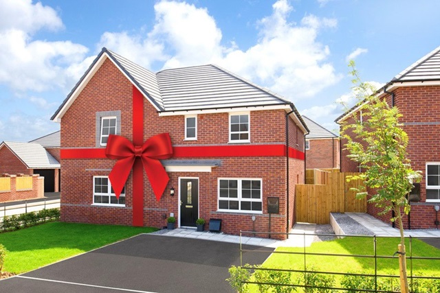 christmas ready ellerton home with presentation christmas bow 