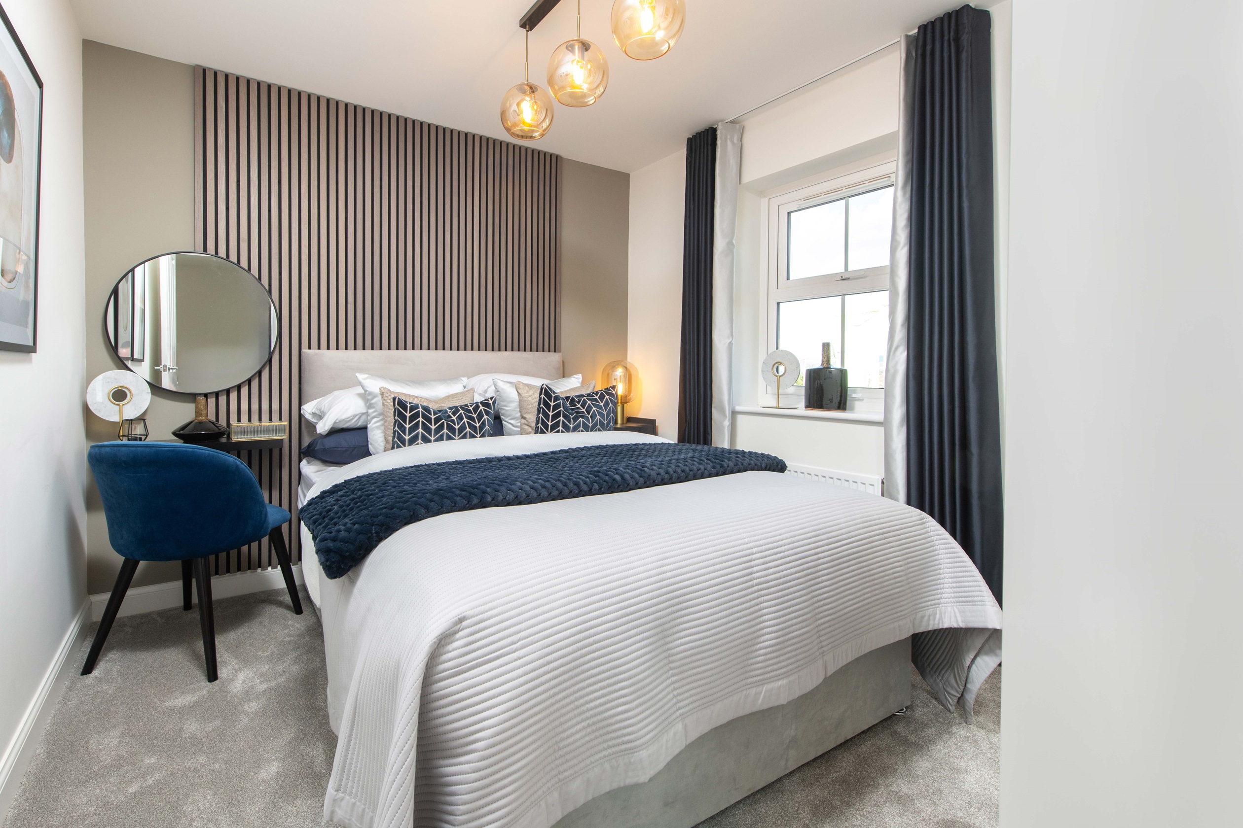 Internal image of the Kingsley double bedroom 