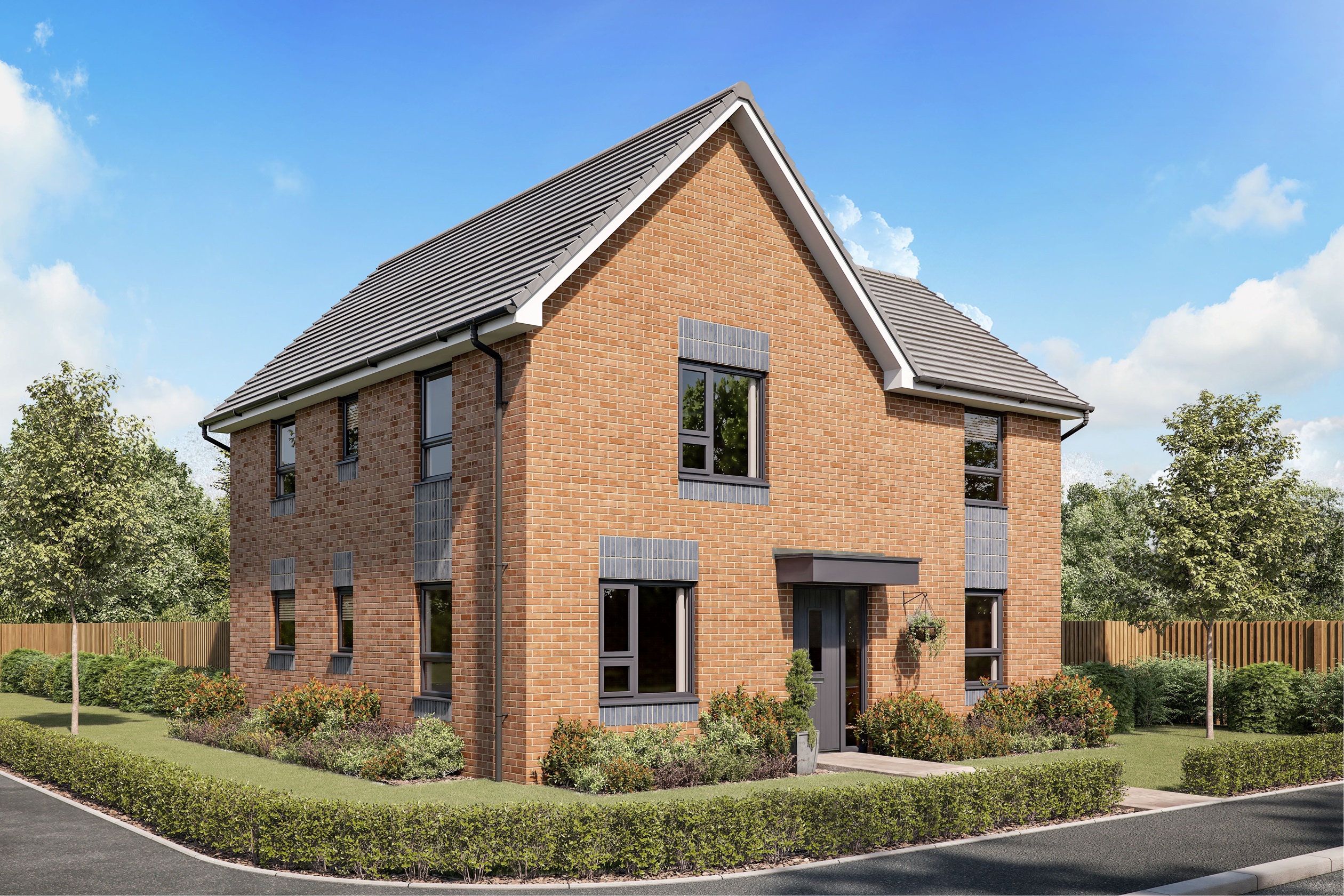 External CGI image of the Alderney at Centurion Green 