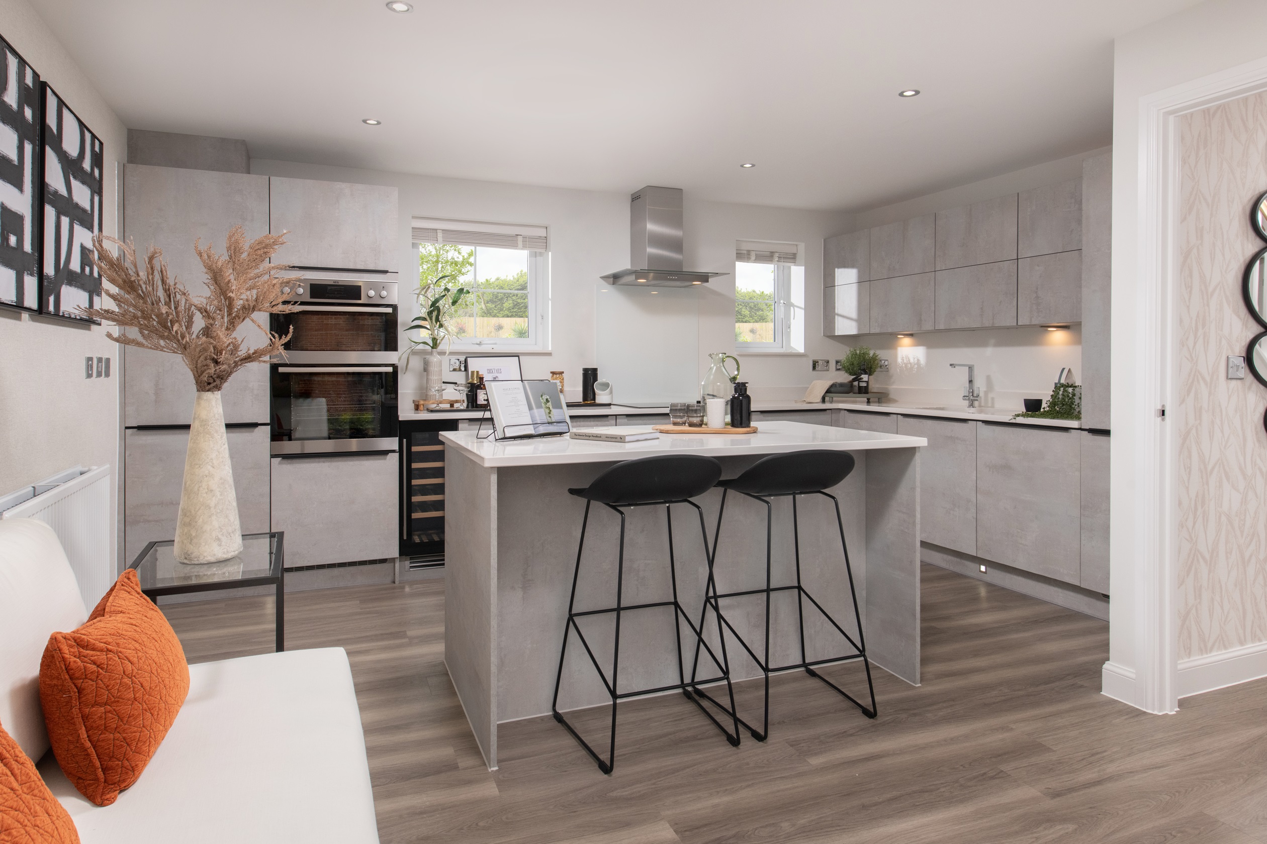 Internal image of the Alderney kitchen 