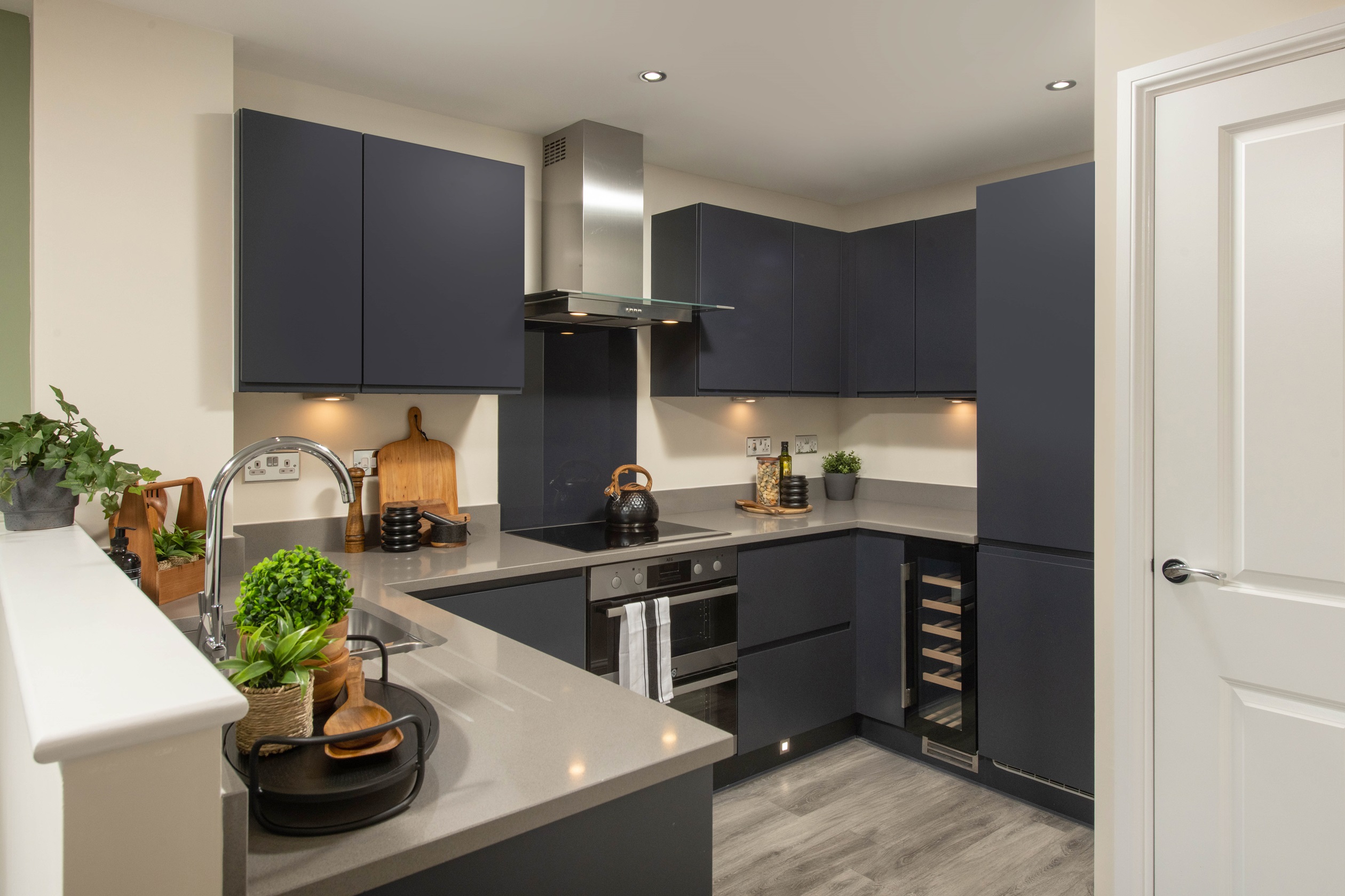 Internal image of the kitchen in the Kingsville 3 bedroom home 