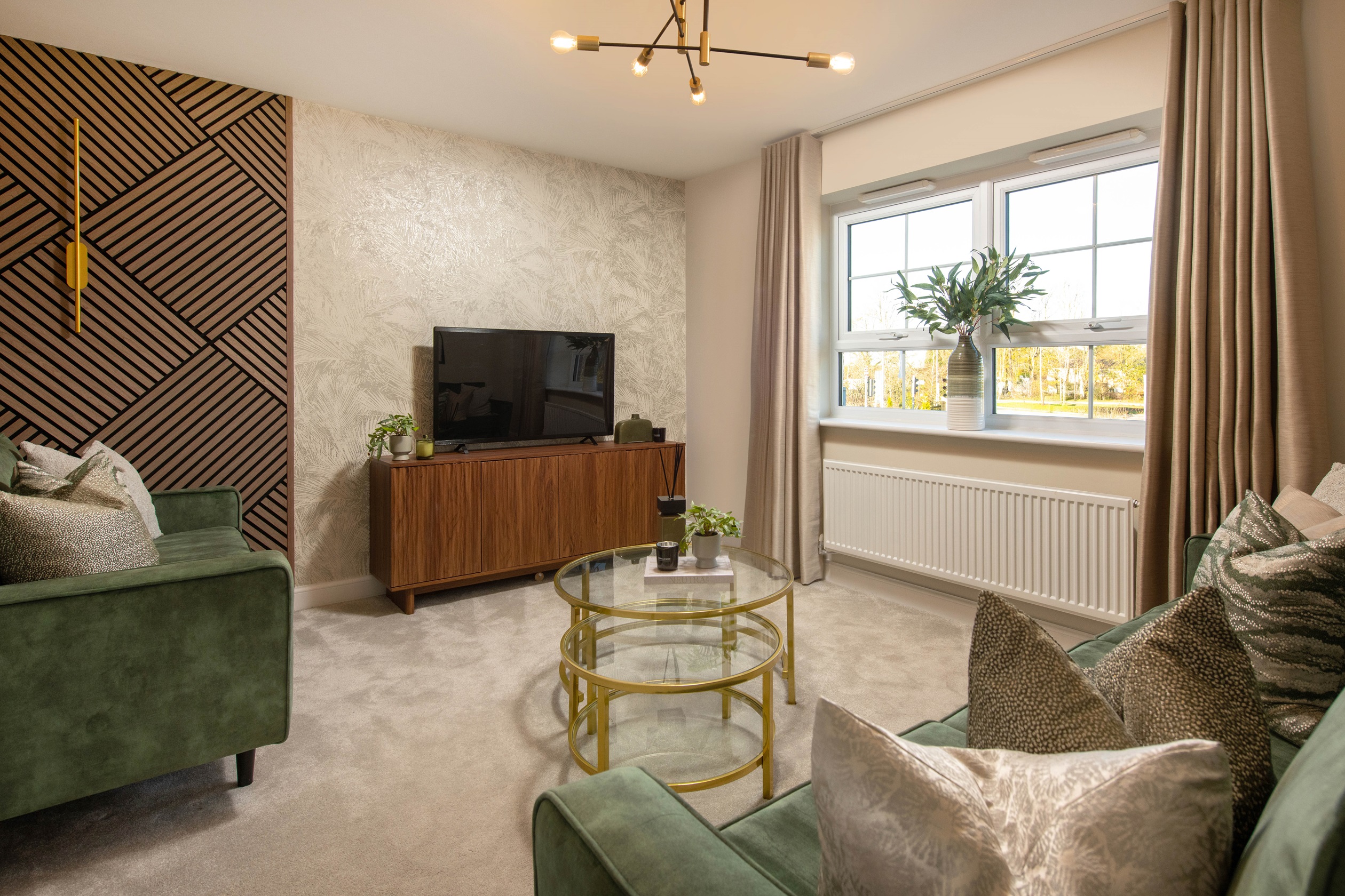 Internal image of the lounge in the Kingsville 3 bedroom home 