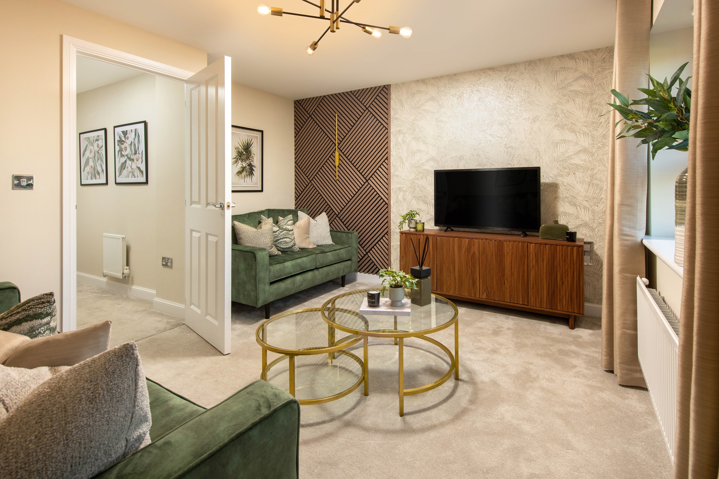 Internal image of the lounge in the Kingsville 3 bedroom home 