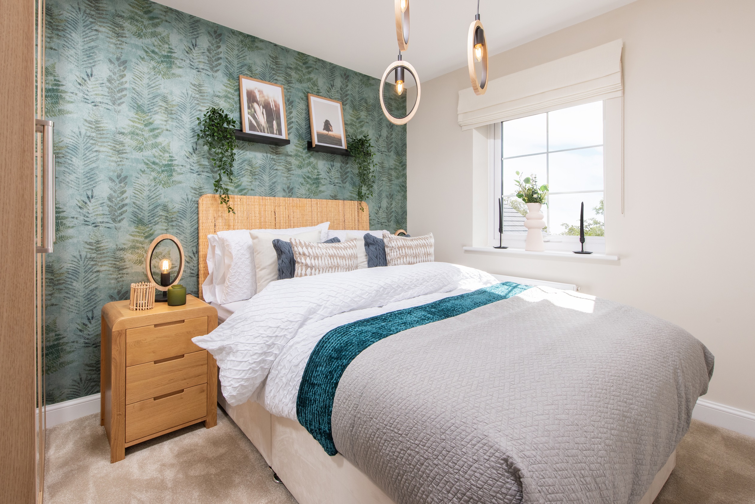 Internal image of the Ellerton main bedroom 