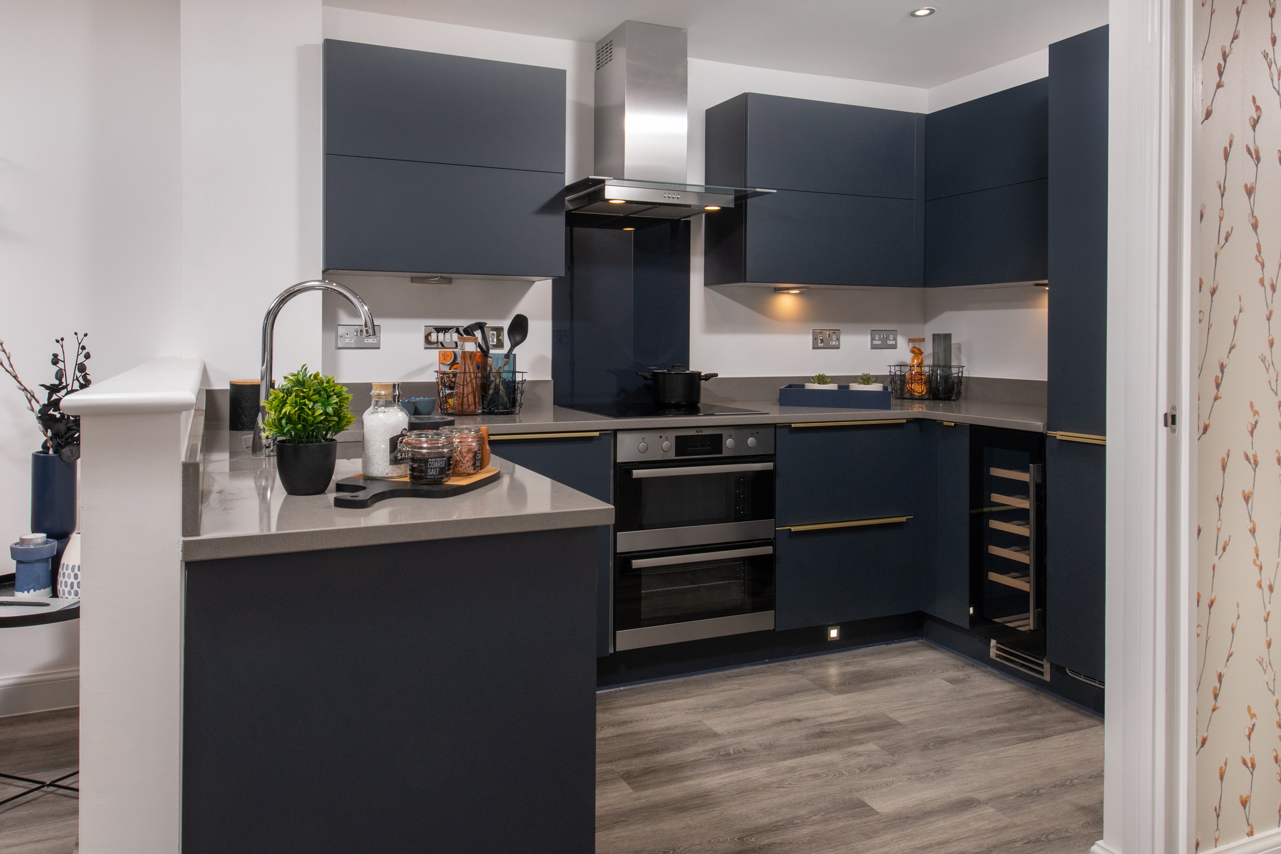 Internal image of the Kingsville kitchen 